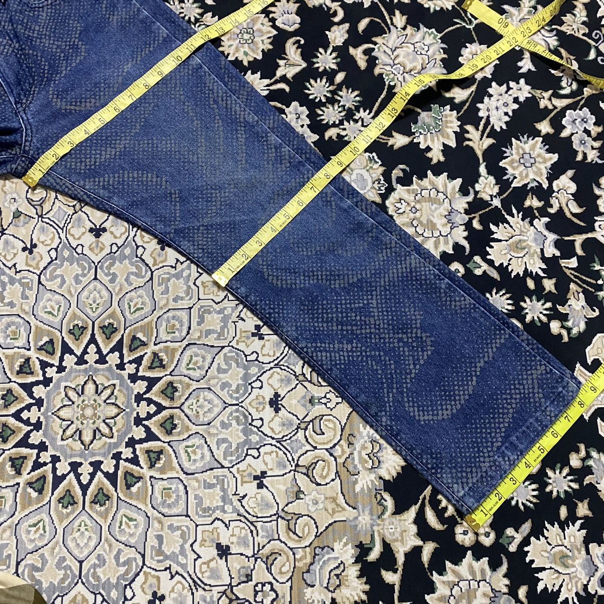 Takeo Kikuchi Takeo Kikuchi Denim Printed Jeans SnakeSkin Style Size US 30 / EU 46 - 19 Thumbnail
