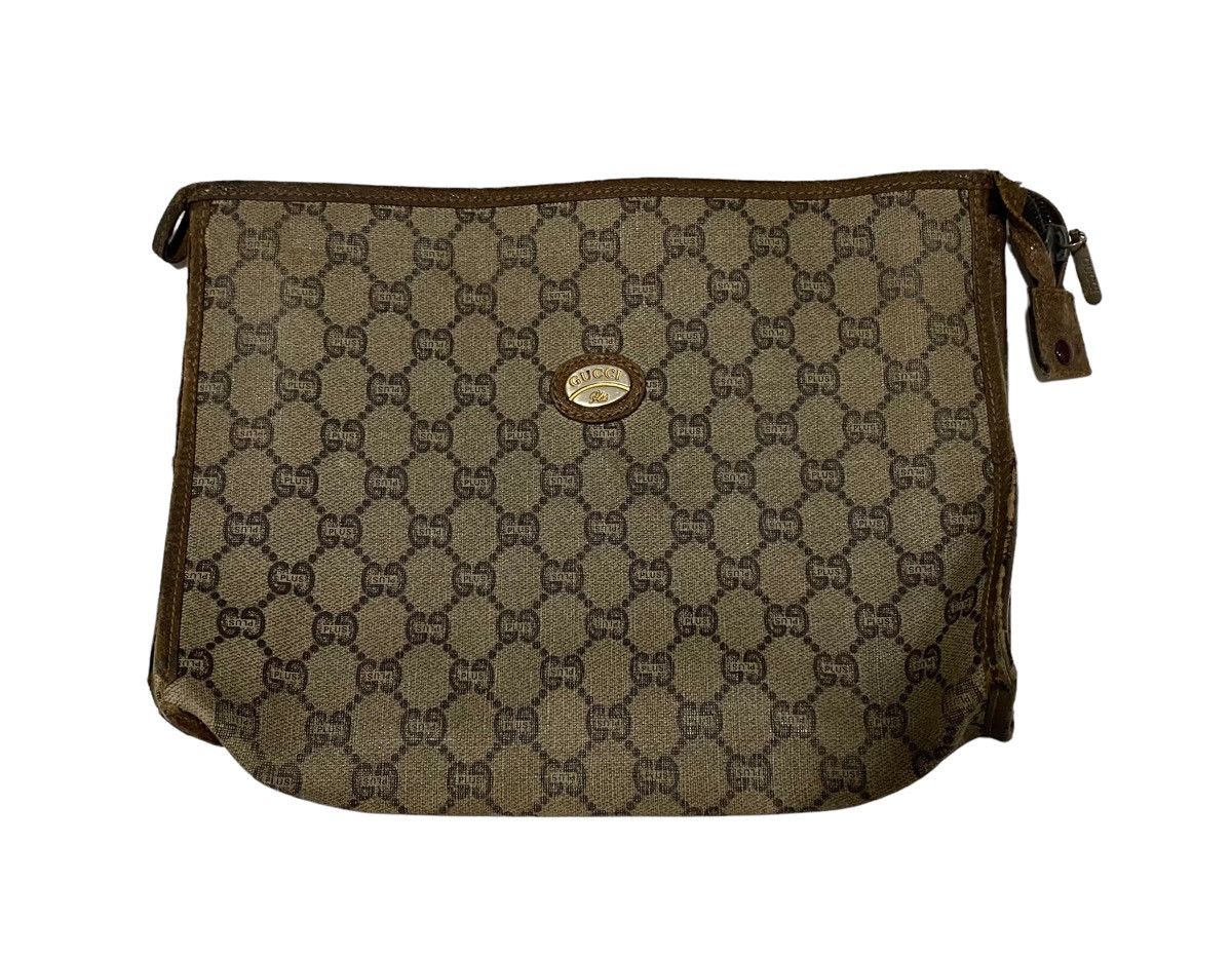 GUCCI PLUS VINTAGE COSMETIC CASE.