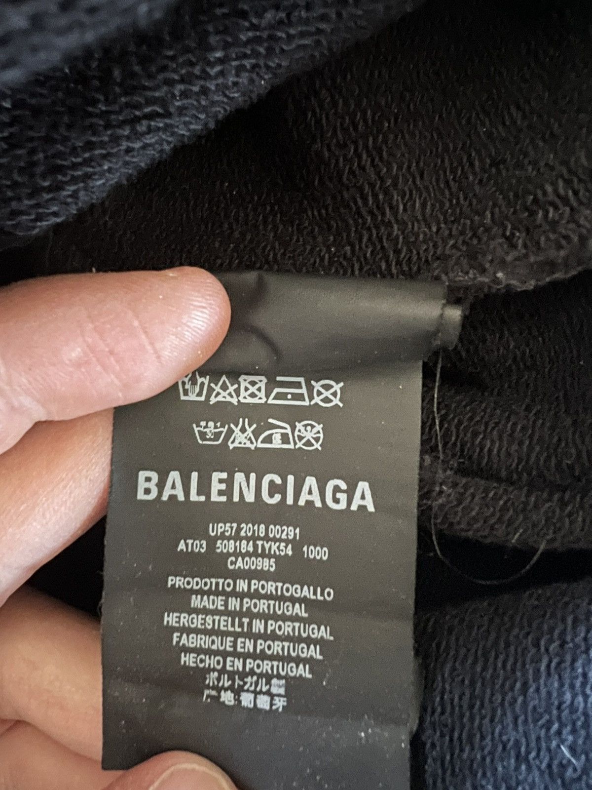 Balenciaga Balenciaga Logo Hoodie Size US M / EU 48-50 / 2 - 7 Thumbnail