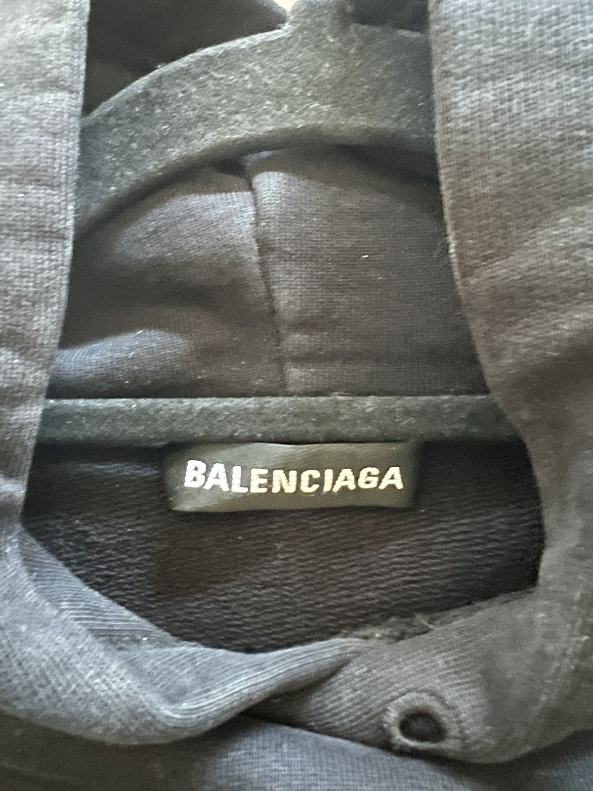 Balenciaga Balenciaga Logo Hoodie Size US M / EU 48-50 / 2 - 5 Thumbnail
