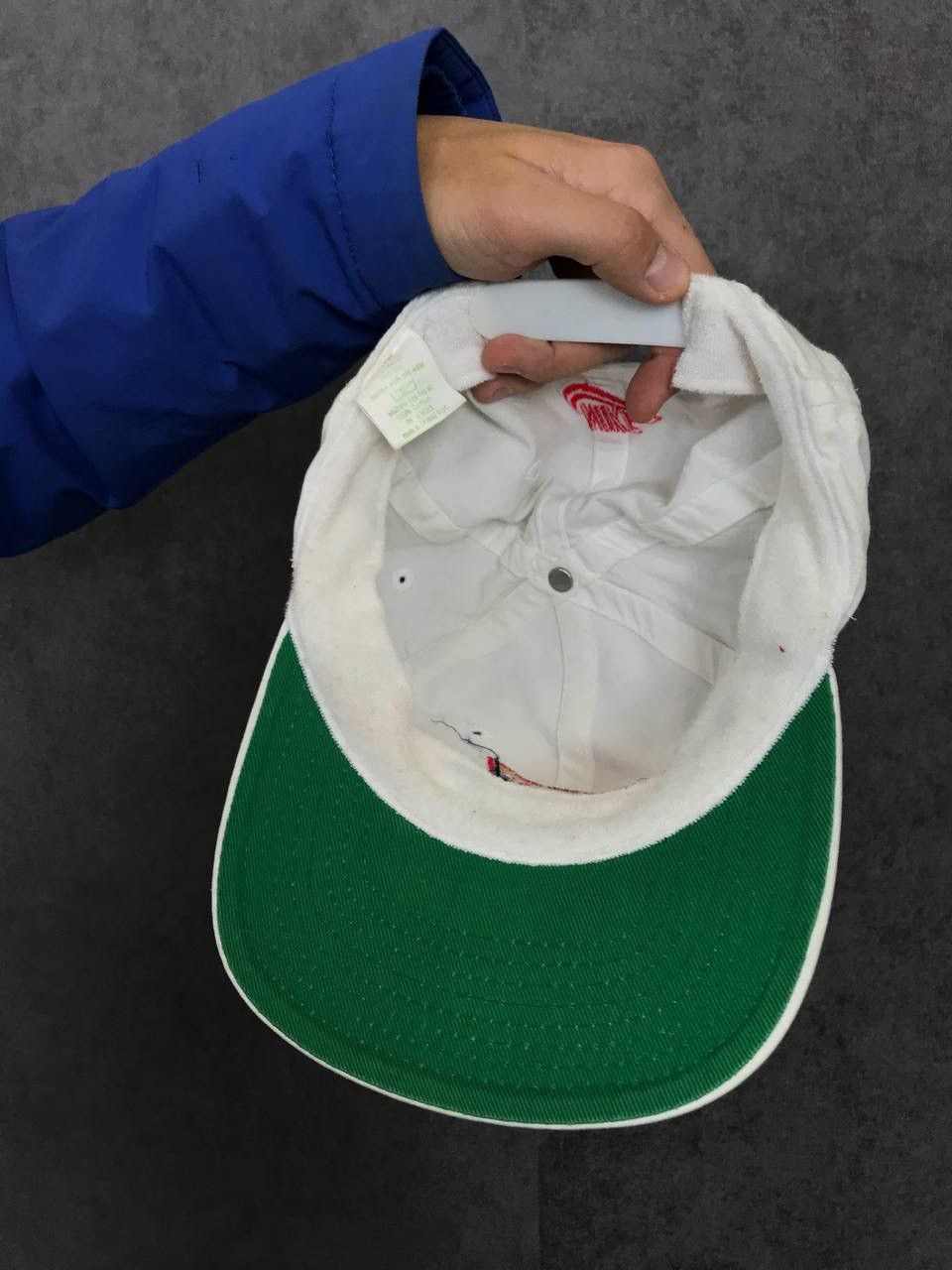 Nike × Vintage Nike Track & Field vintage rare cap made in Taiwan Size ONE SIZE - 3 Thumbnail