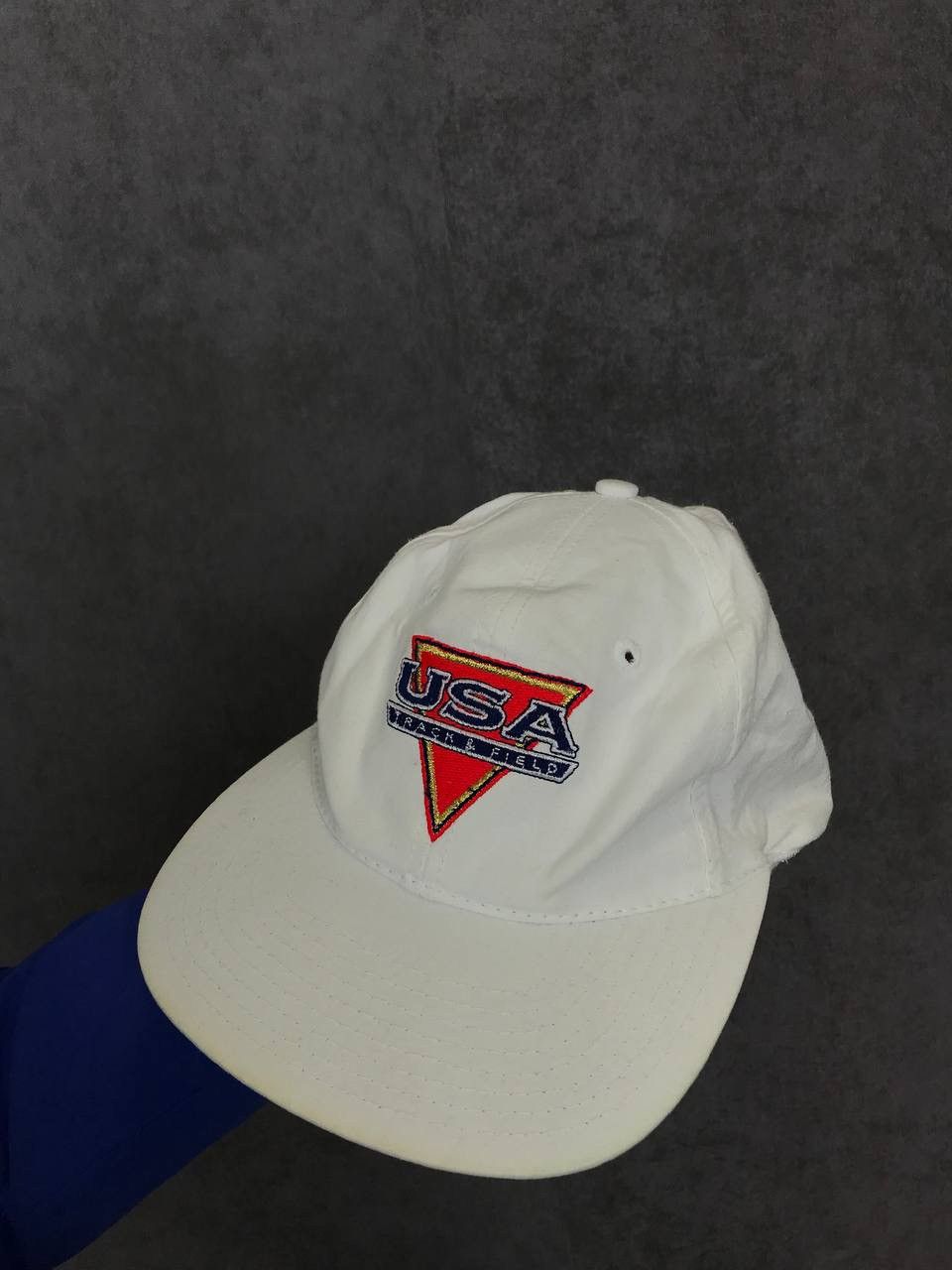 Nike × Vintage Nike Track & Field vintage rare cap made in Taiwan Size ONE SIZE - 1 Thumbnail