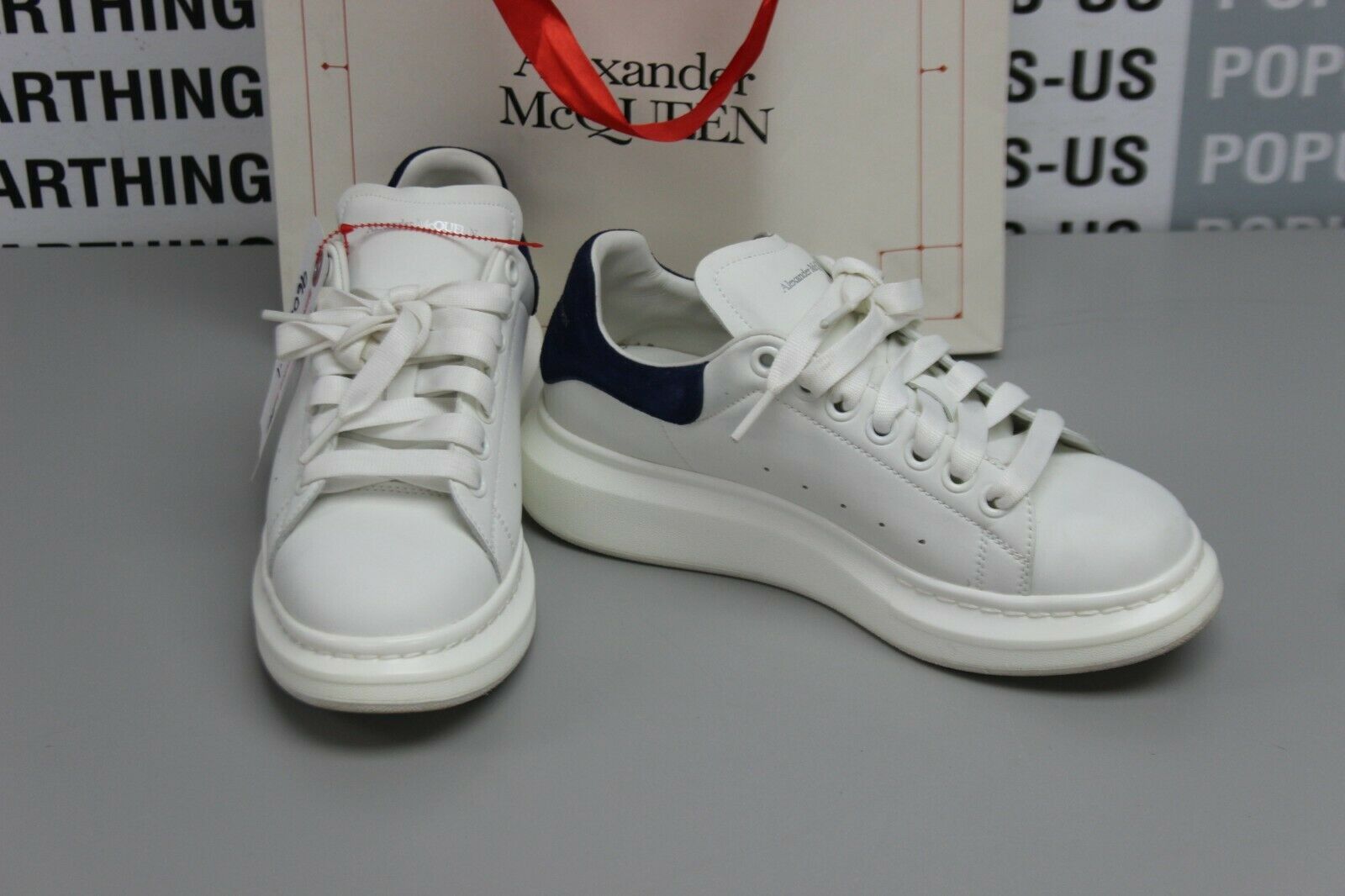 Alexander McQueen Alexander McQueen Oversized Sneaker Paint Dipped