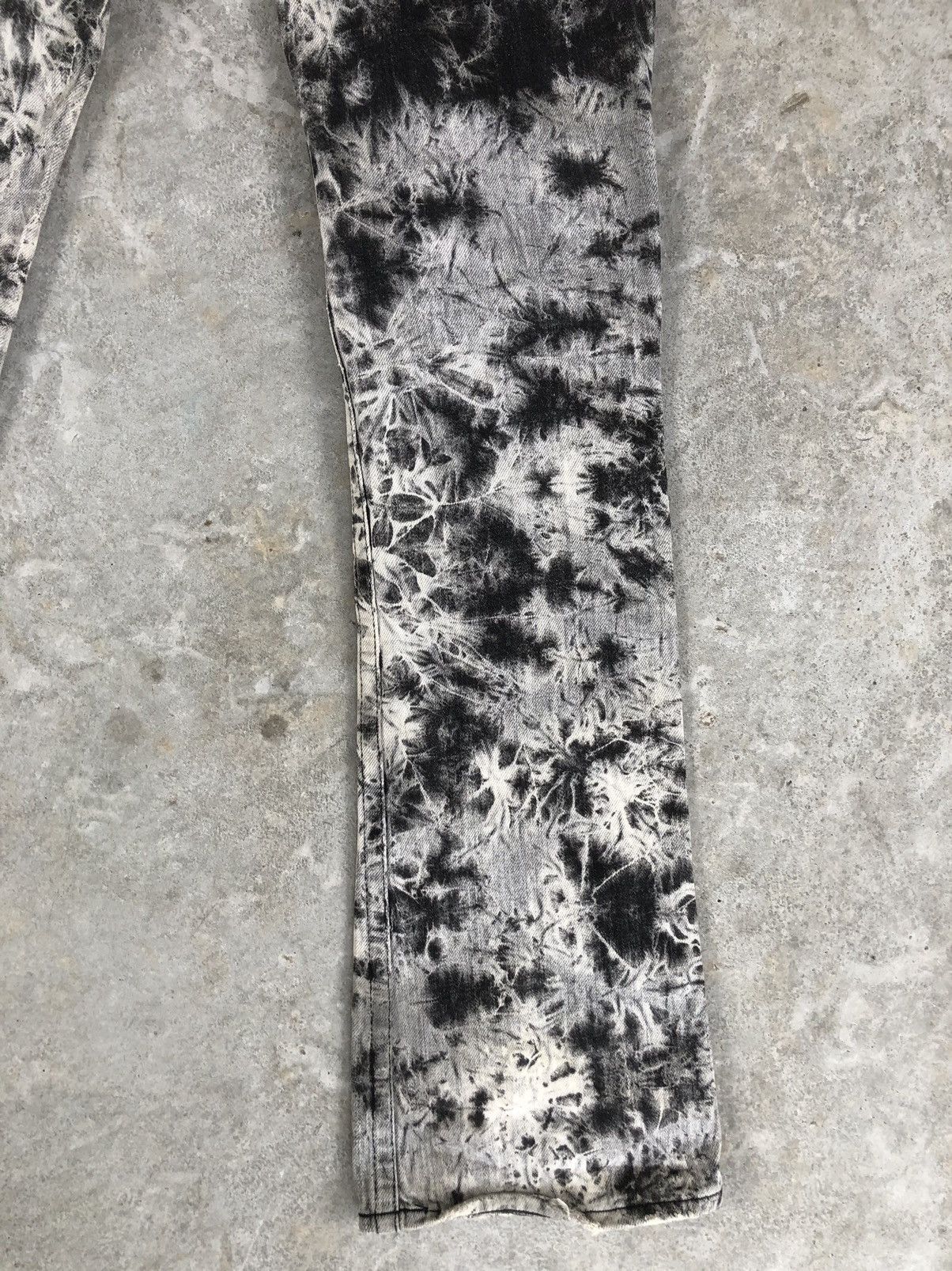 Japanese Brand × Vintage Varosh Acid Wash Denim Flared Jeans Patchwork Size US 30 / EU 46 - 10 Thumbnail