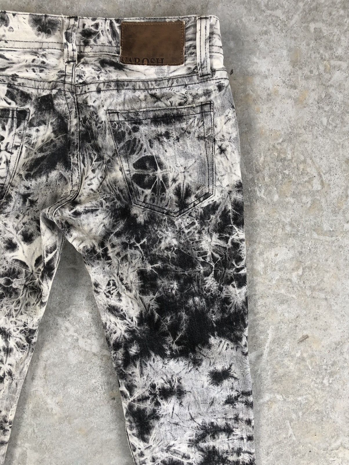 Japanese Brand × Vintage Varosh Acid Wash Denim Flared Jeans Patchwork Size US 30 / EU 46 - 12 Thumbnail