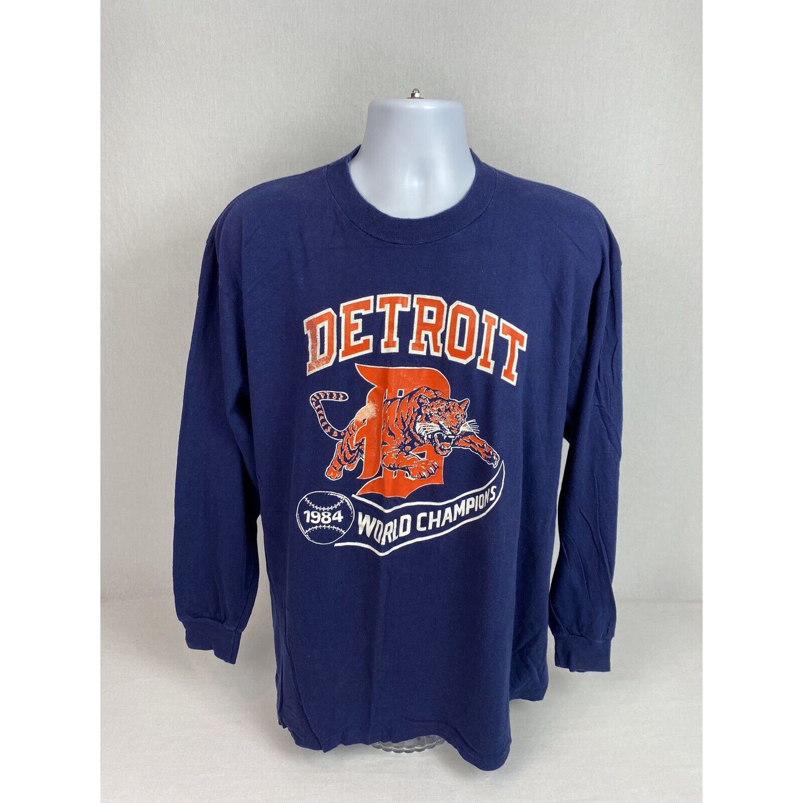 1984 Detroit Tigers World Series Baseball T-Shirt – Red Vintage Co