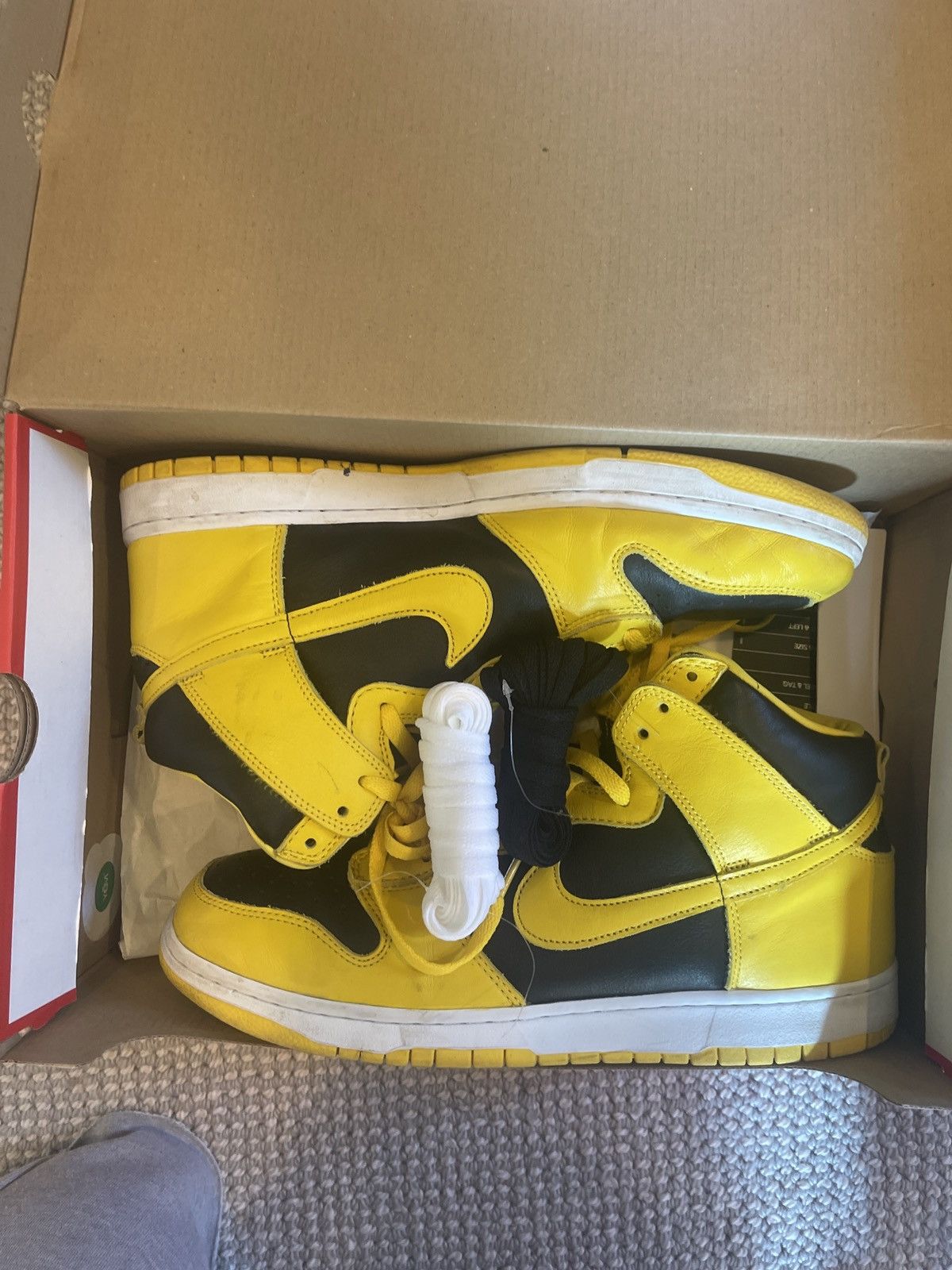 Nike Nike dunk high Iowa Size US 13 / EU 46 - 9 Thumbnail