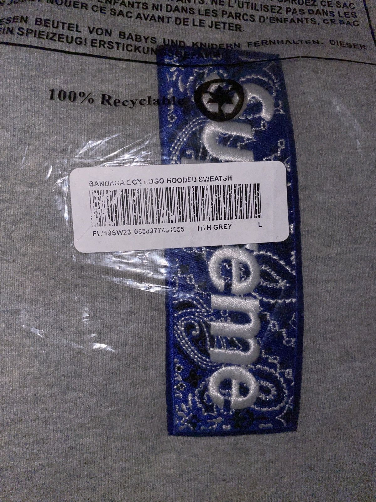 Supreme Supreme bandanna box logo Size US L / EU 52-54 / 3 - 2 Thumbnail