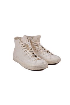 Leather high trainers Maison Martin Margiela x Converse Brown size 44 EU in  Leather - 31896823