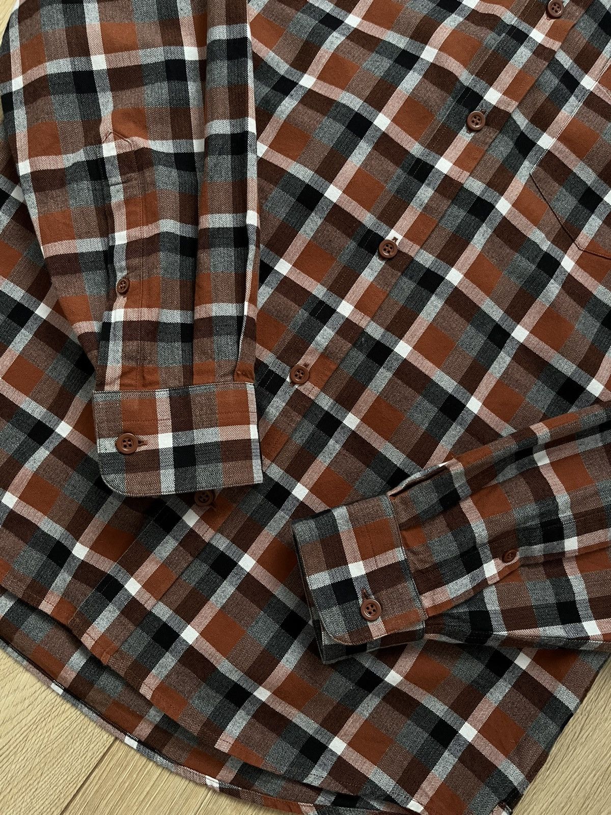 Acne Studios Acne Studios ISHERWOOD TAR Longsleeve Button Shirt - Size M Size US M / EU 48-50 / 2 - 4 Thumbnail