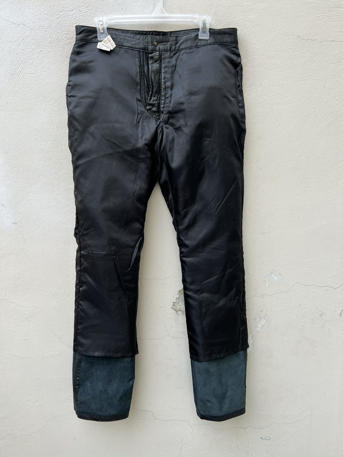 Japanese Brand × Vintage Vintage Charing Flam Japan Sheep Leather Jeans Pant Size US 32 / EU 48 - 20 Thumbnail