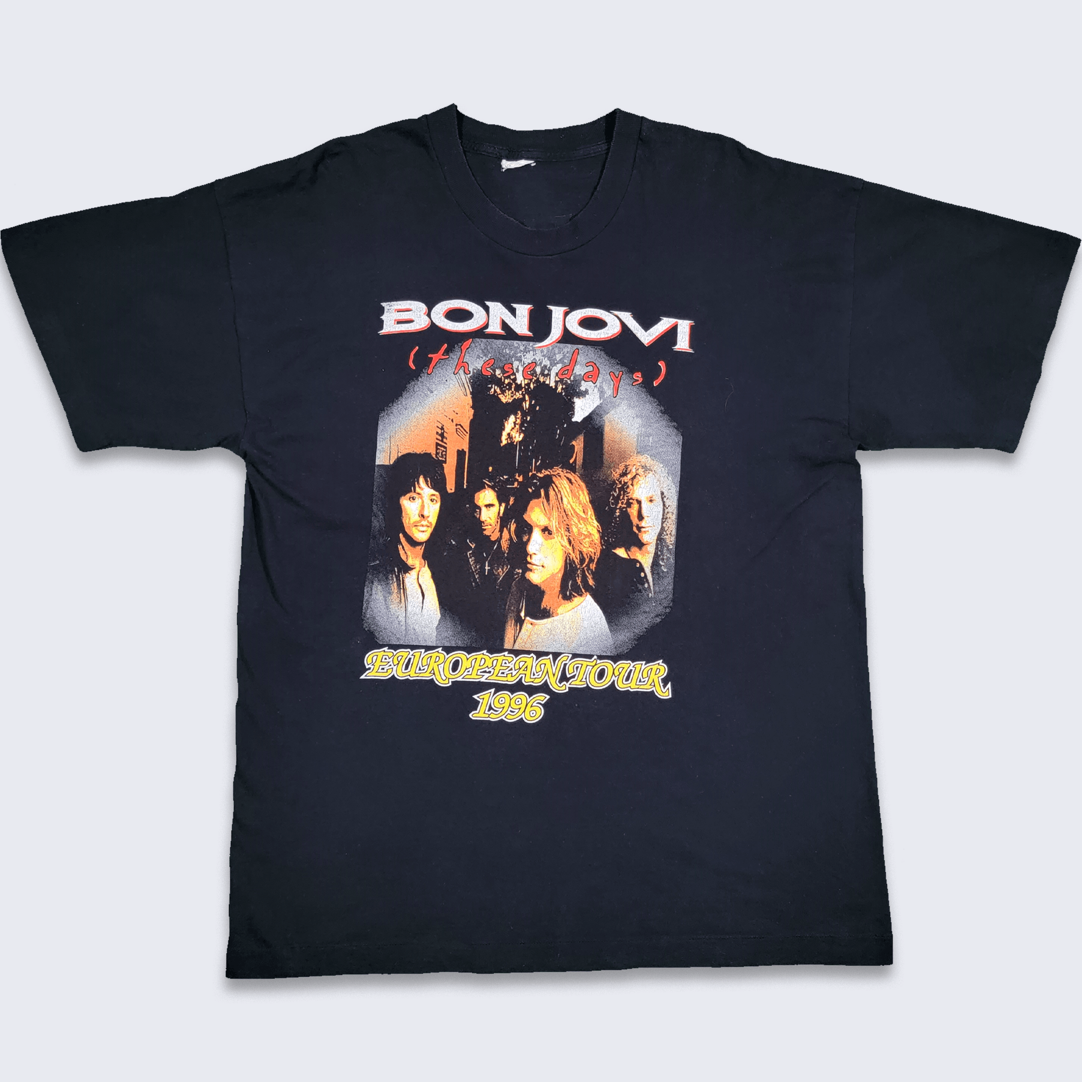 90s BON JOVI These Days ヨーロッパツアー Tシャツ　L BON JOVI Vintage These Days 1996 European Tour T Shirt M