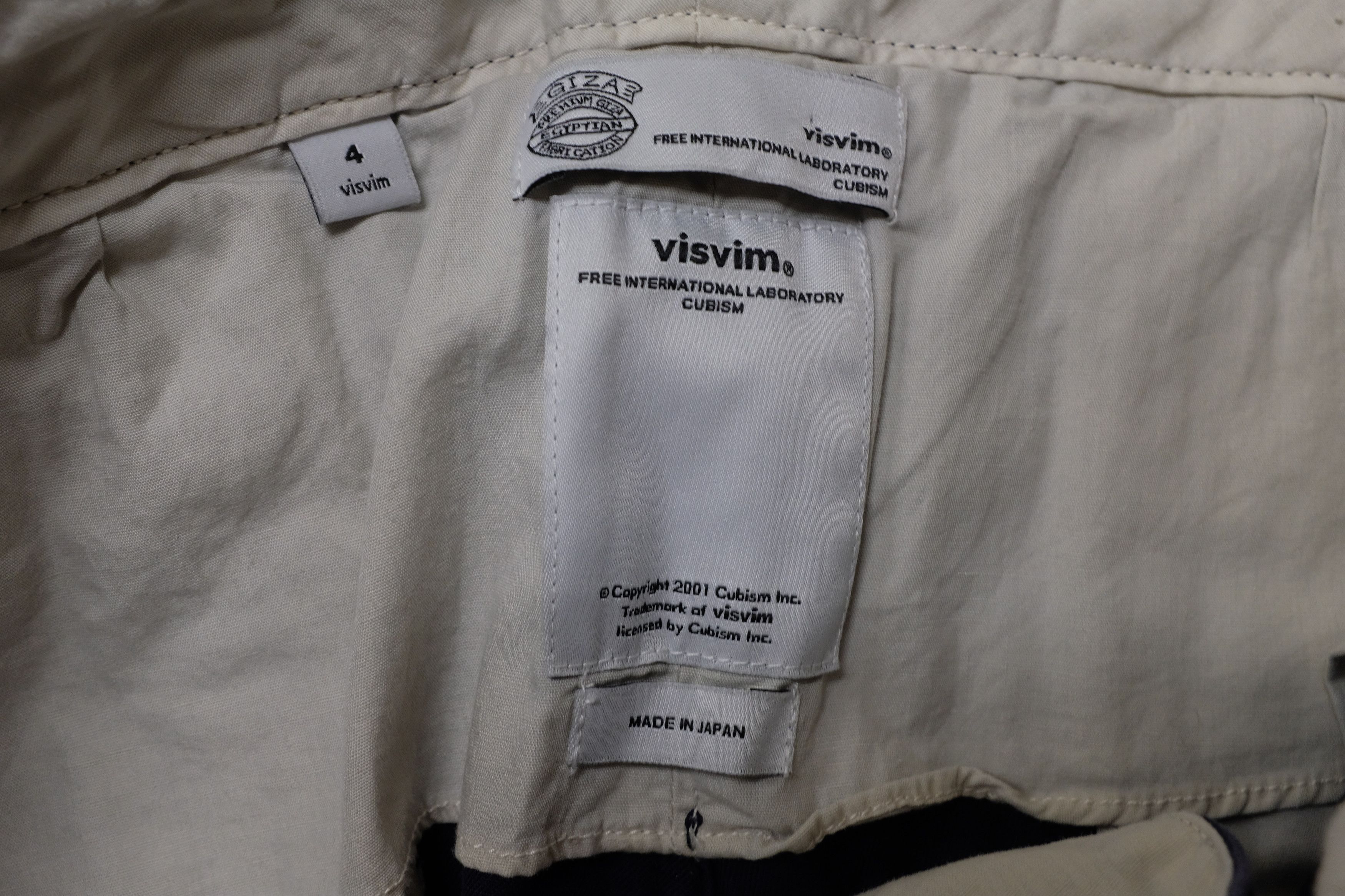 Visvim Sz 4 Giza cutoff shorts Size US 36 / EU 52 - 2 Preview