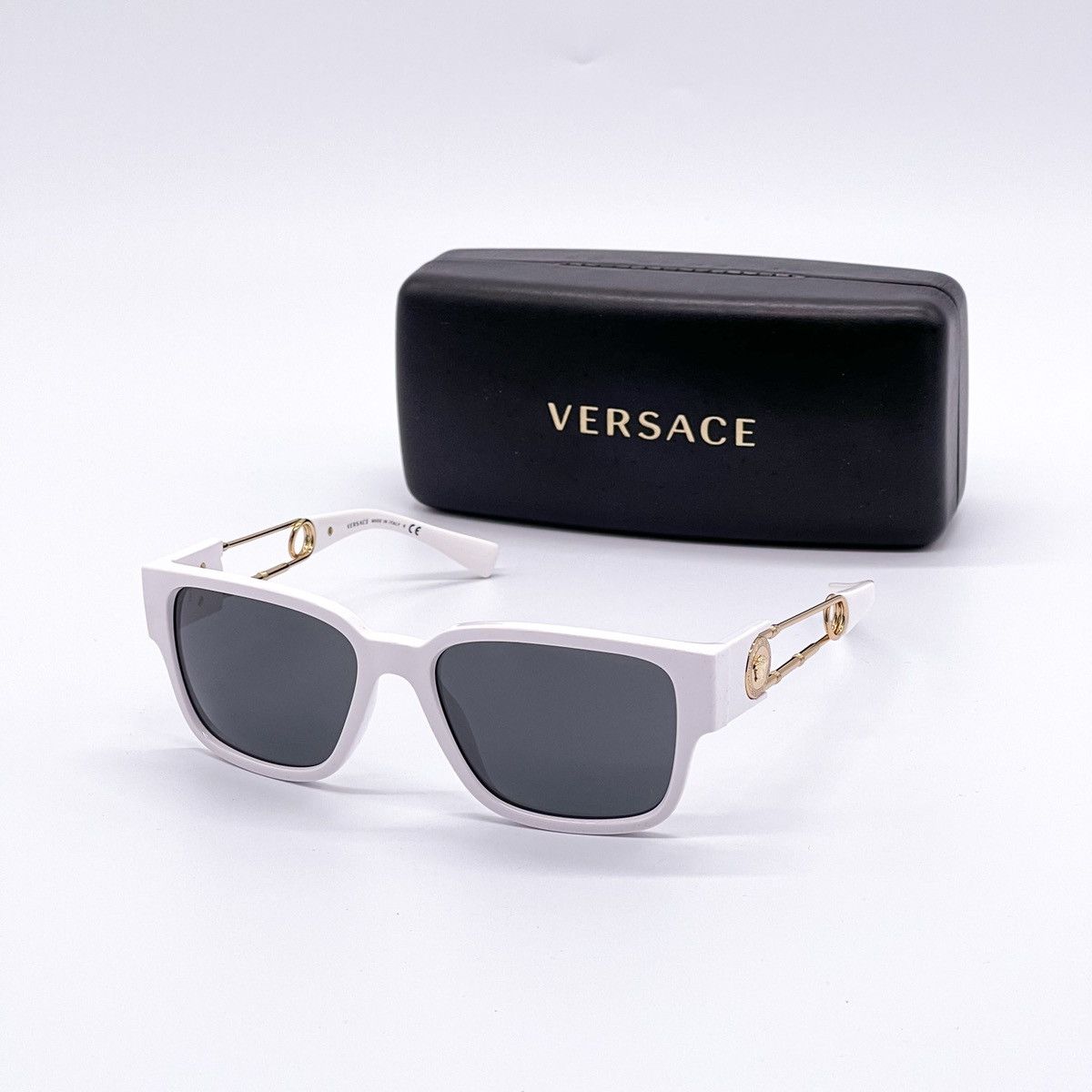 Versace NEW VERSACE VE4412 314/87 SUNGLASSES VERSACE MOD 4412 WHITE ...