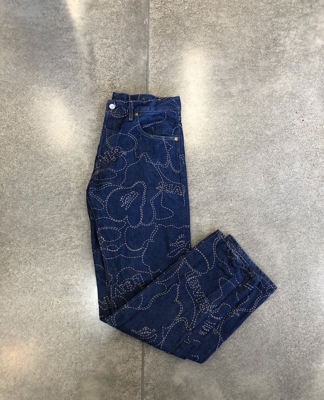 Bape × Levi's BAPE X LEVIS DENIM SIZE 32W X 32L Size US 32 / EU 48 - 2 Thumbnail