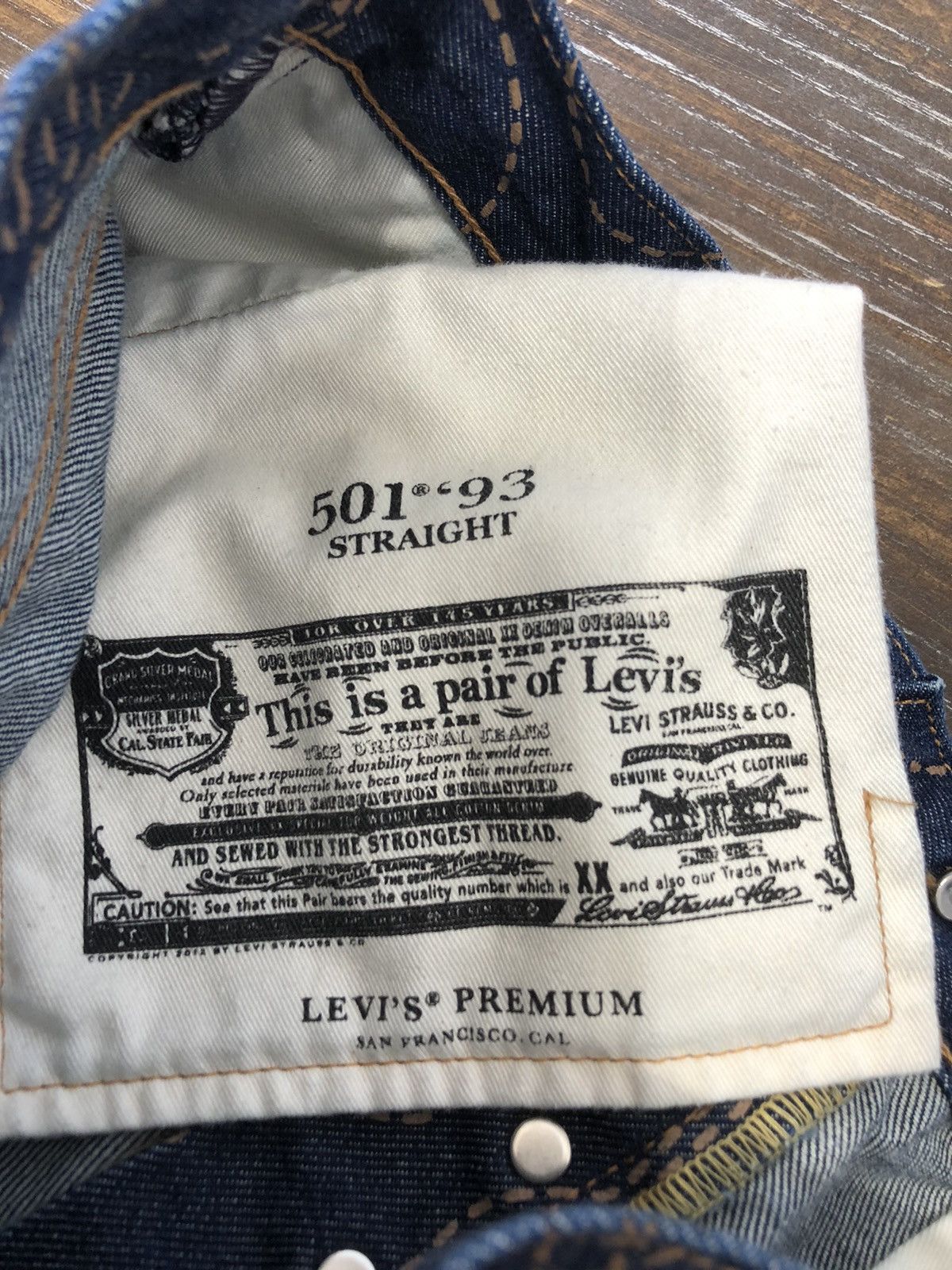 Bape × Levi's BAPE X LEVIS DENIM SIZE 32W X 32L Size US 32 / EU 48 - 7 Thumbnail