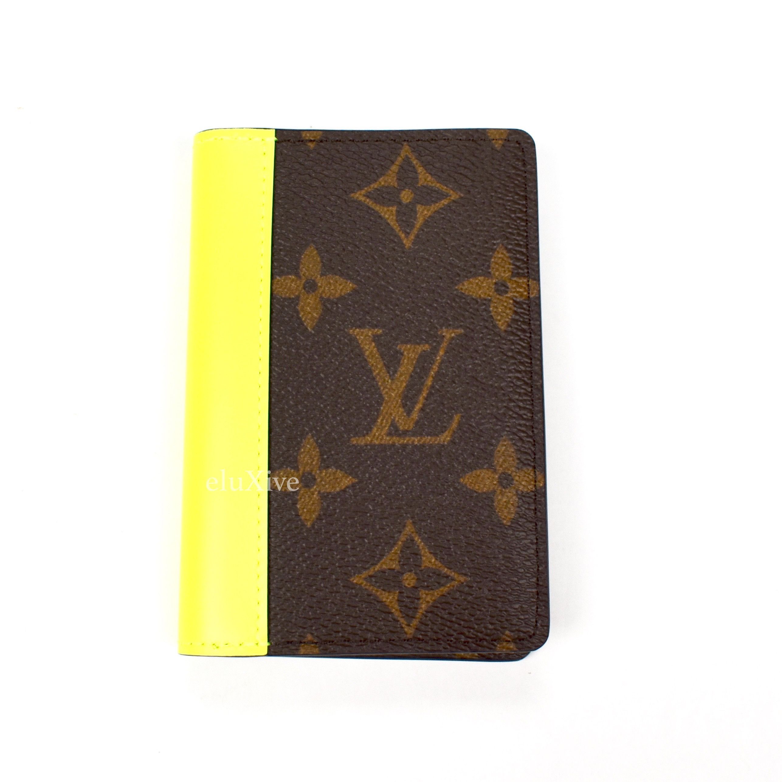 Louis Vuitton - Brown Monogram Macassar Pocket Organizer (Blue) – eluXive