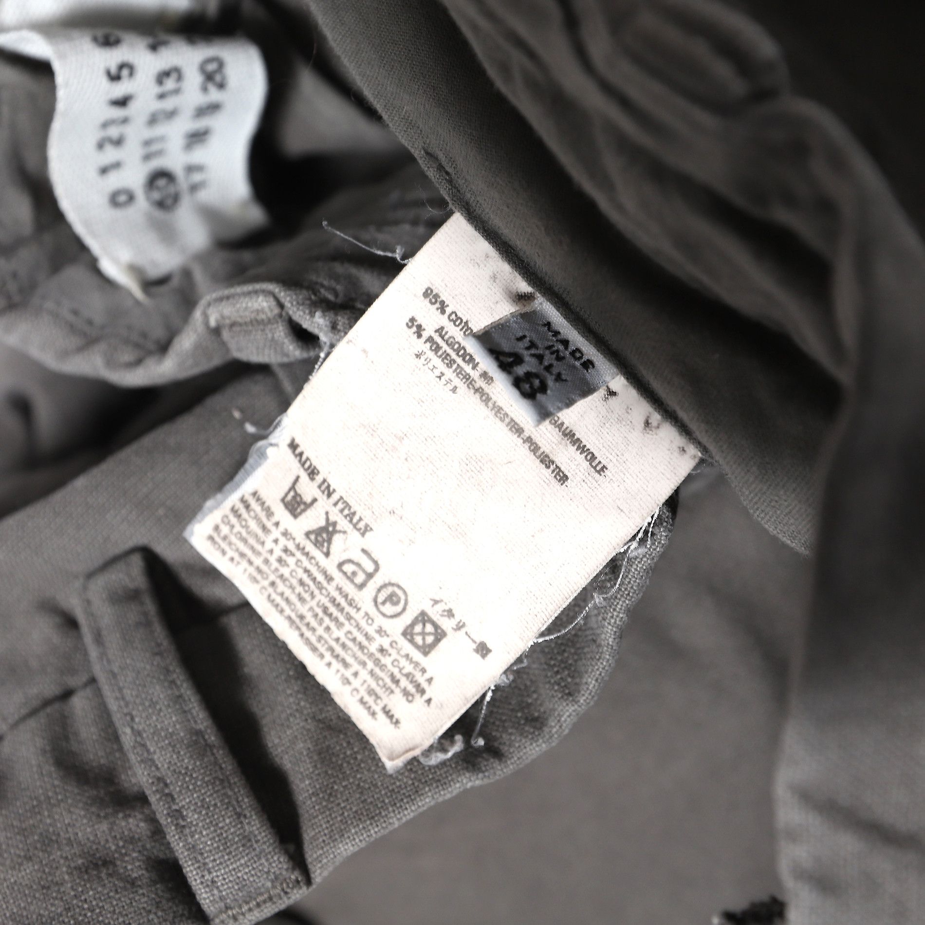Maison Margiela AW06 Gray Reconstructed Pants Size US 32 / EU 48 - 6 Thumbnail