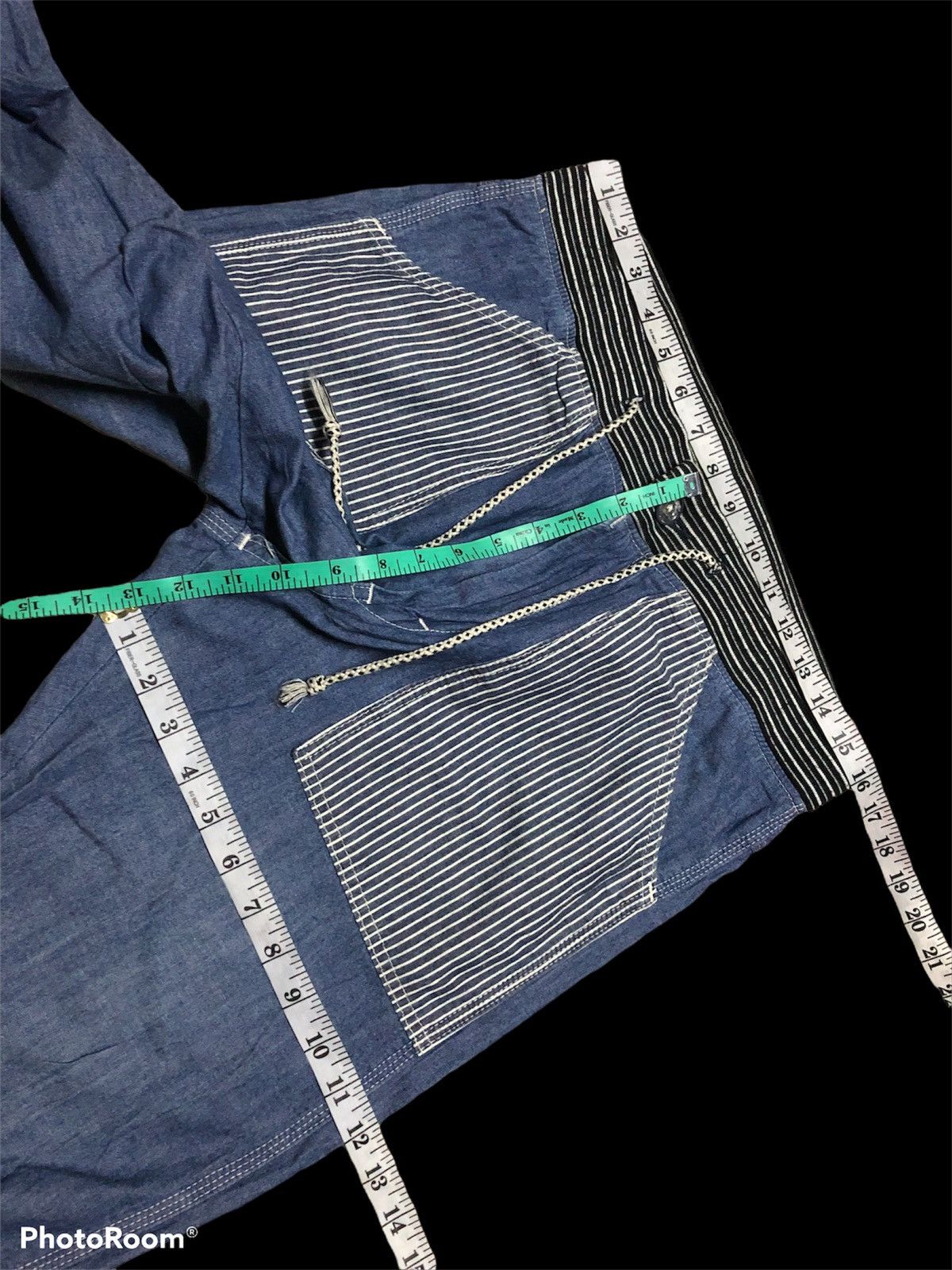 Lee WIDE LEG⚡️⚡️VINTAGE LEE CHAMBRAY FATIQUE PANT Size US 32 / EU 48 - 6 Thumbnail