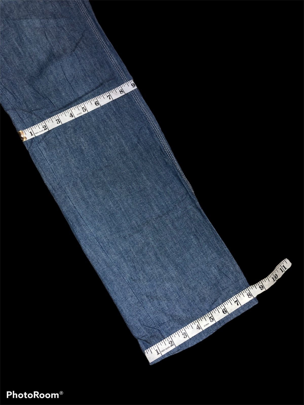 Lee WIDE LEG⚡️⚡️VINTAGE LEE CHAMBRAY FATIQUE PANT Size US 32 / EU 48 - 8 Thumbnail