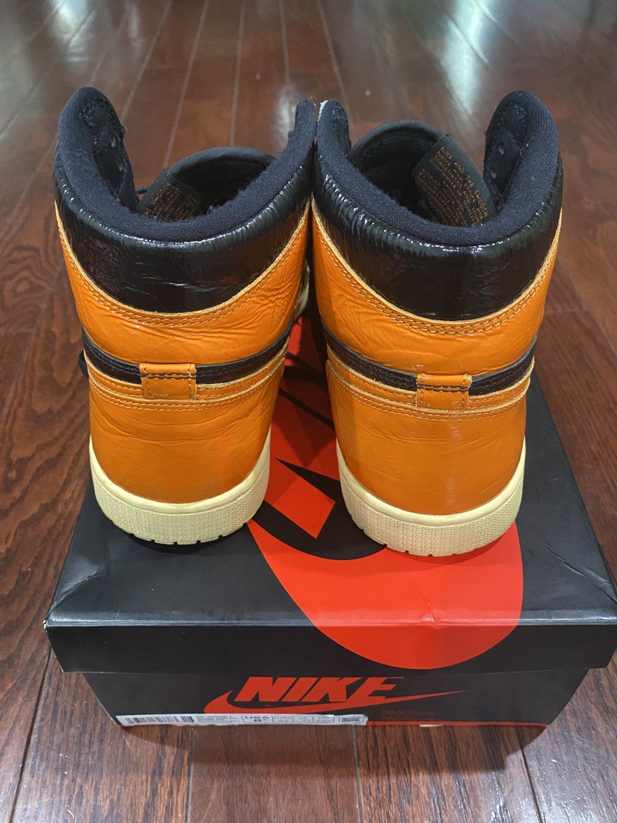 Jordan Brand × Nike Air Jordan 1 Retro High OG Shattered Backboard 3.0 2019 Size US 8.5 / EU 41-42 - 4 Thumbnail