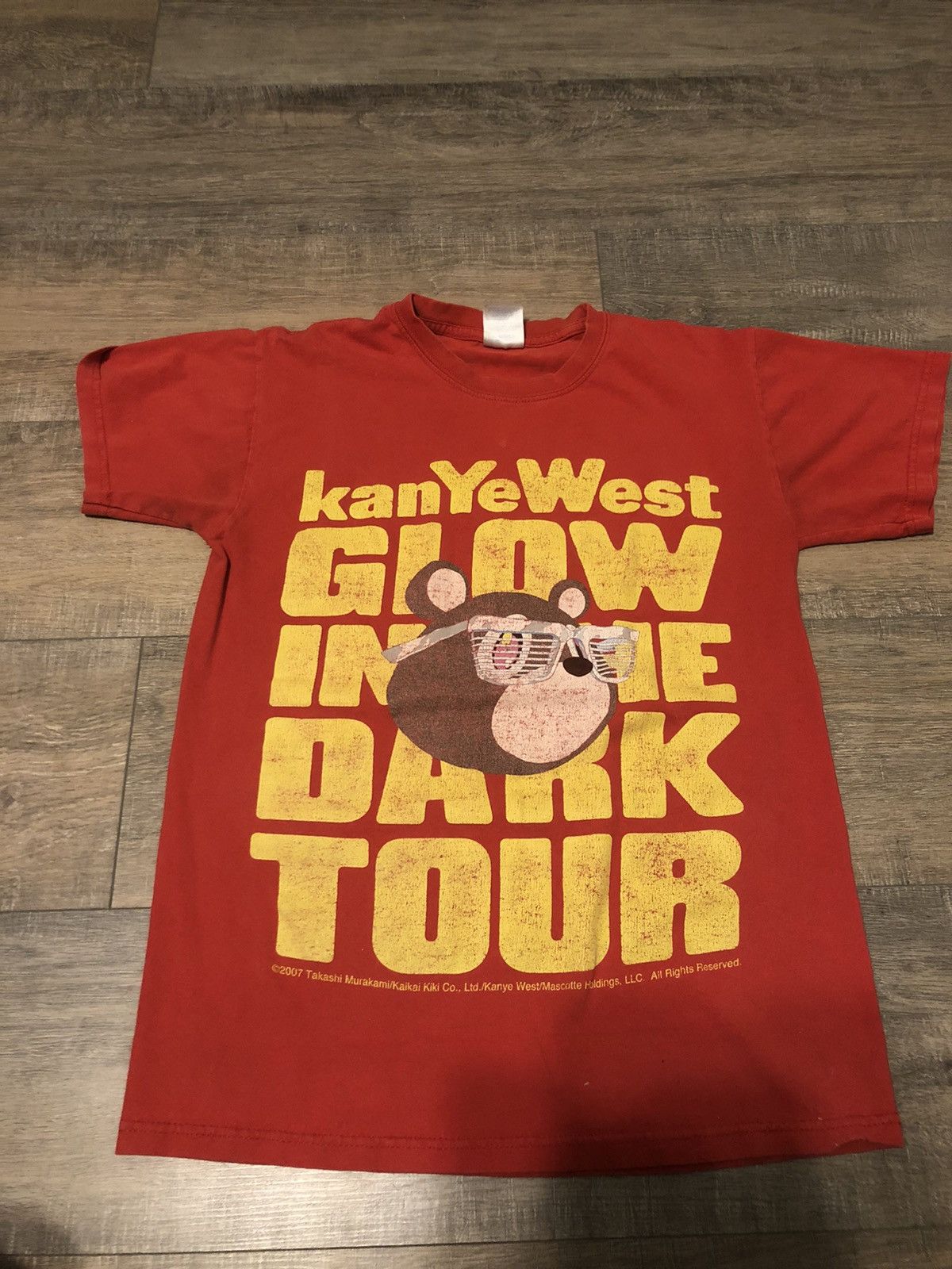 Kanye West Glow In The Dark Tour Tee | Grailed