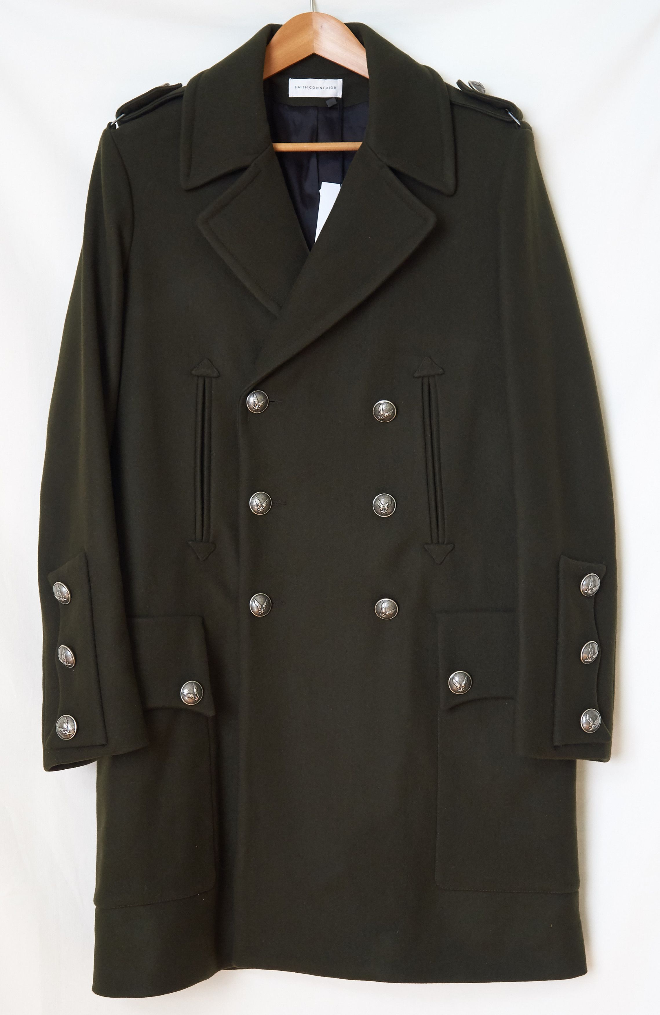 Faith Connexion wool coat Size US S / EU 44-46 / 1 - 1 Thumbnail