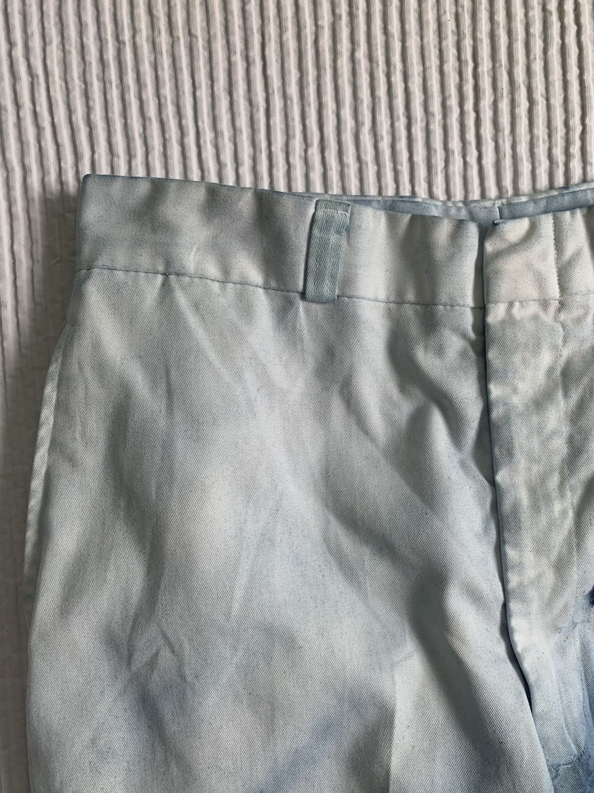 Handmade Sunburst Faded Indigo Pants Size US 31 - 5 Thumbnail