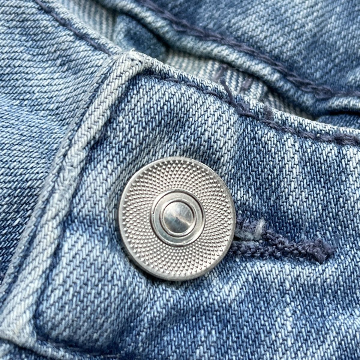 Seditionaries Punk Metal Osos Seditionaries Denim Torn Knee Made In Turkey Size US 30 / EU 46 - 6 Thumbnail