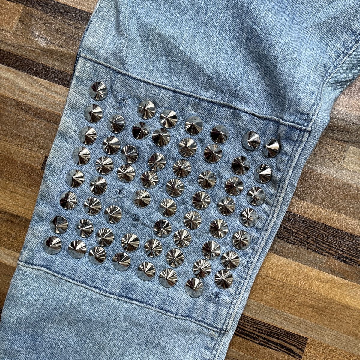 Seditionaries Punk Metal Osos Seditionaries Denim Torn Knee Made In Turkey Size US 30 / EU 46 - 14 Thumbnail
