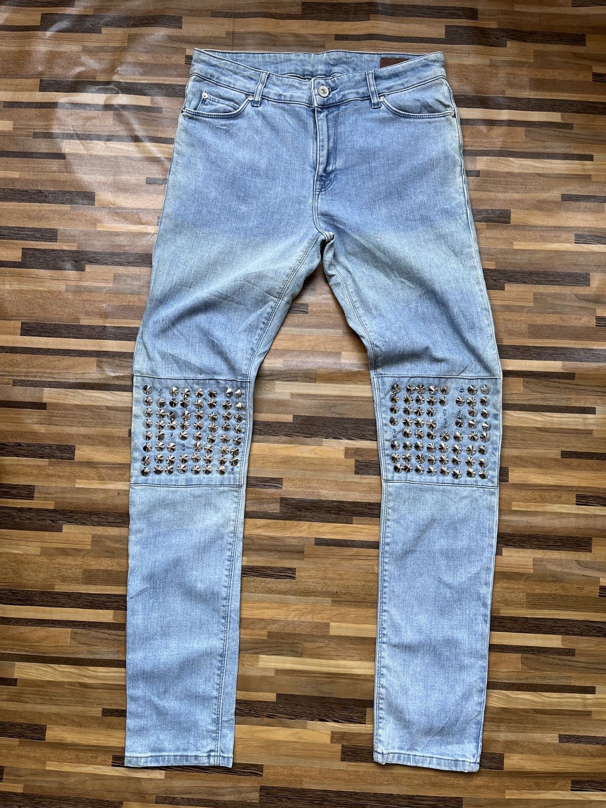 Seditionaries Punk Metal Osos Seditionaries Denim Torn Knee Made In Turkey Size US 30 / EU 46 - 18 Thumbnail
