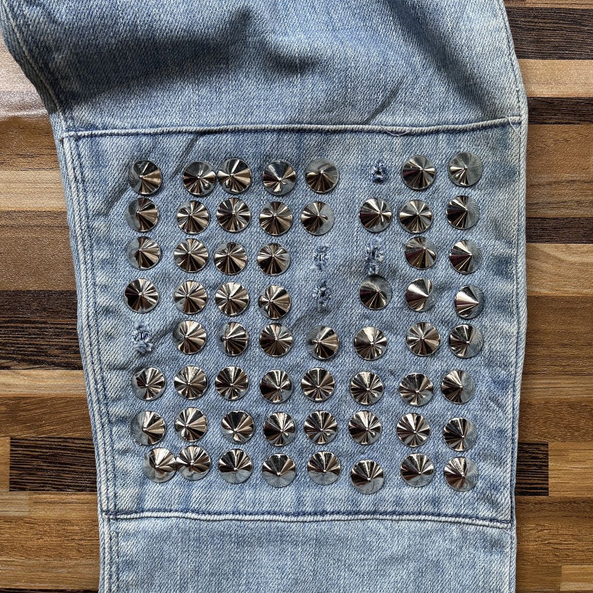 Seditionaries Punk Metal Osos Seditionaries Denim Torn Knee Made In Turkey Size US 30 / EU 46 - 15 Thumbnail
