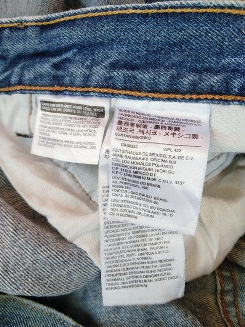 Levi's × Vintage Vintage Levis 501 Light Wash Distressed Jeans 33x32 Size US 33 - 10 Thumbnail