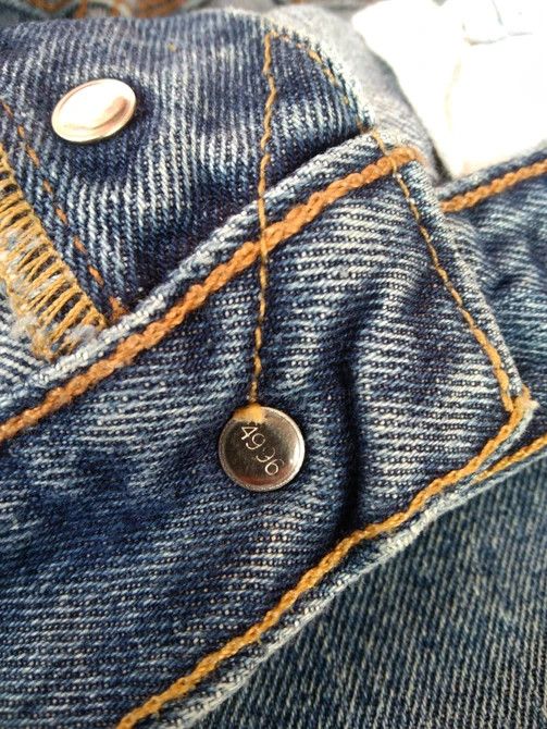 Levi's × Vintage Vintage Levis 501 Light Wash Distressed Jeans 33x32 Size US 33 - 9 Thumbnail