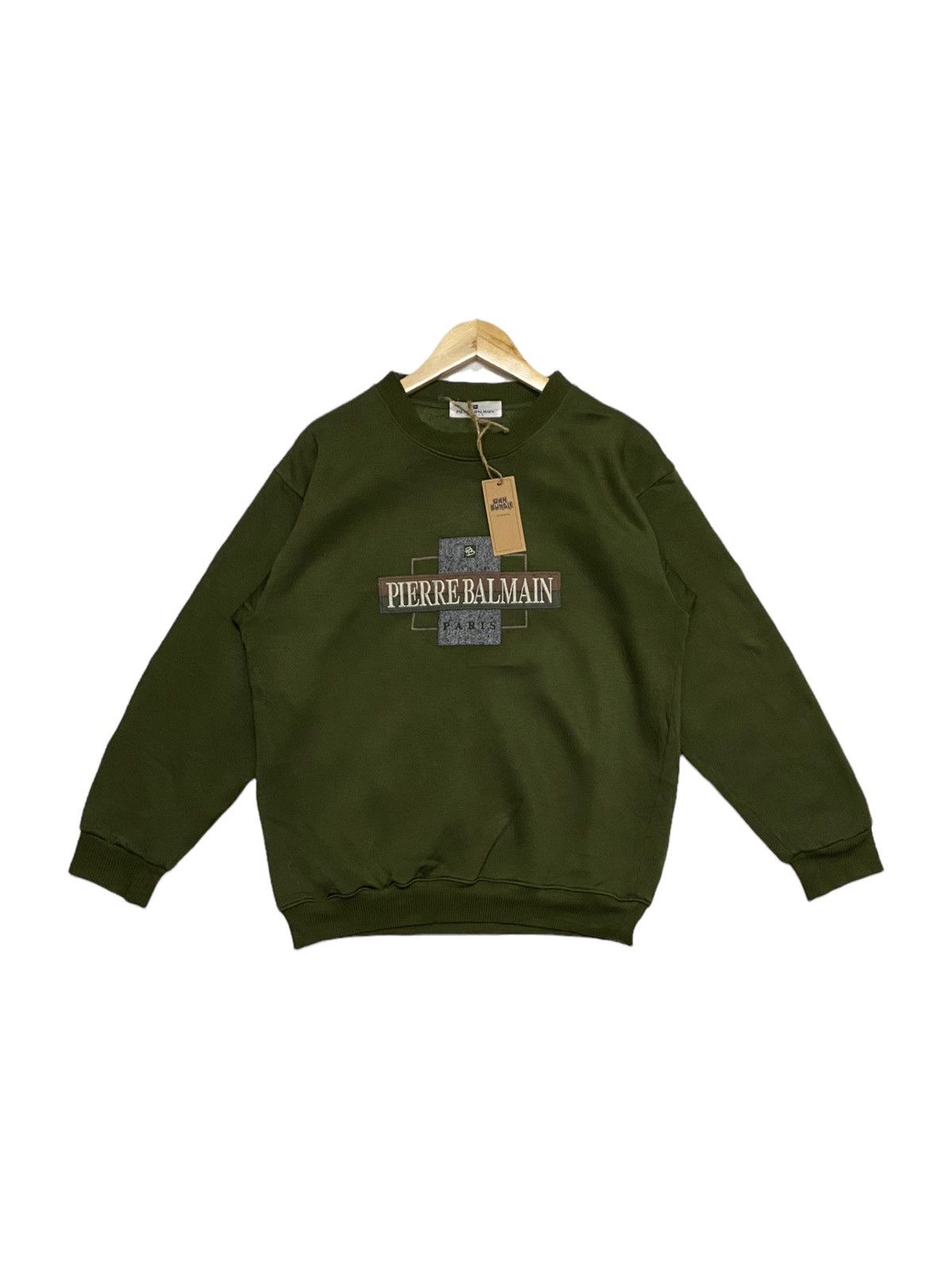 Pierre Balmain Pierre Balmain Paris Sweatshirt Size US L / EU 52-54 / 3 - 1 Thumbnail