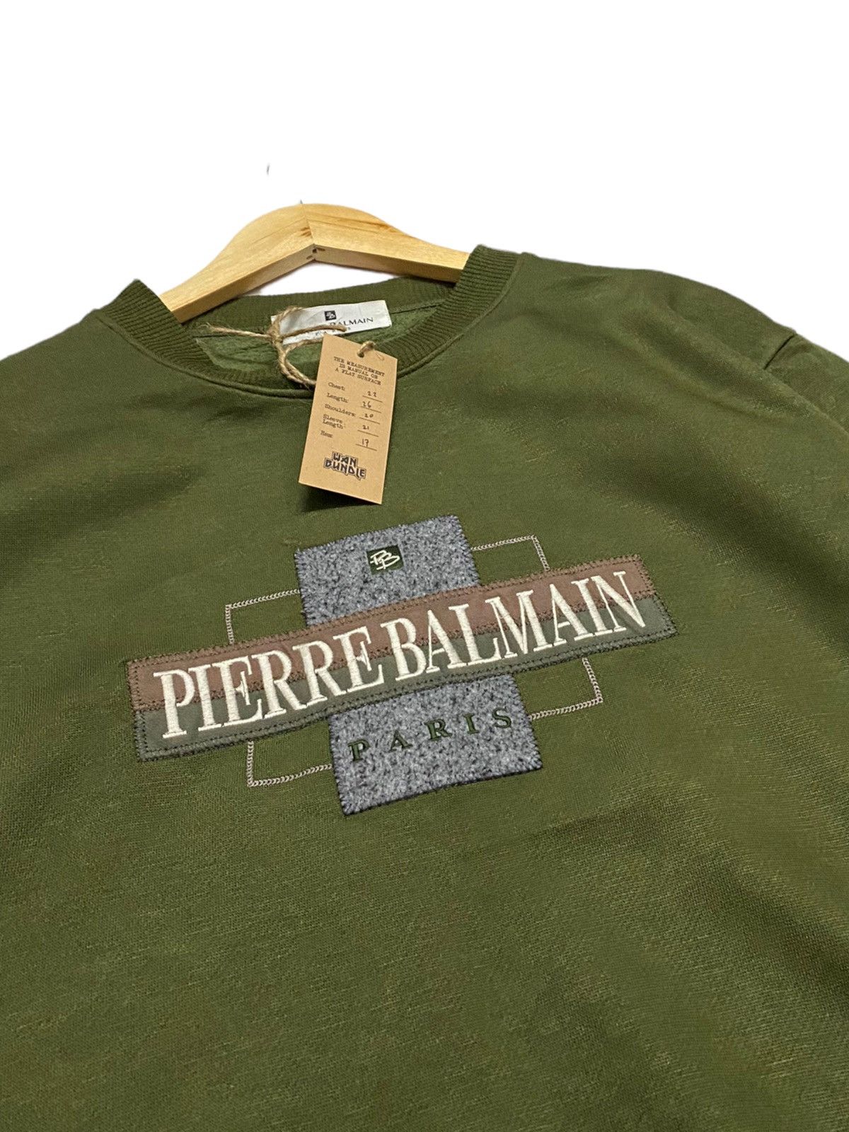 Pierre Balmain Pierre Balmain Paris Sweatshirt Size US L / EU 52-54 / 3 - 6 Thumbnail