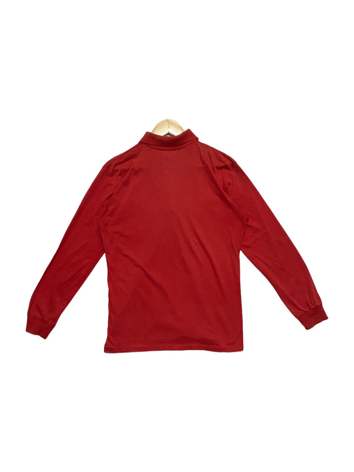 Vintage × Yves Saint Laurent Vintage Yves Saint Laurent Monsieur Long Sleeve Polo Size US M / EU 48-50 / 2 - 9 Thumbnail