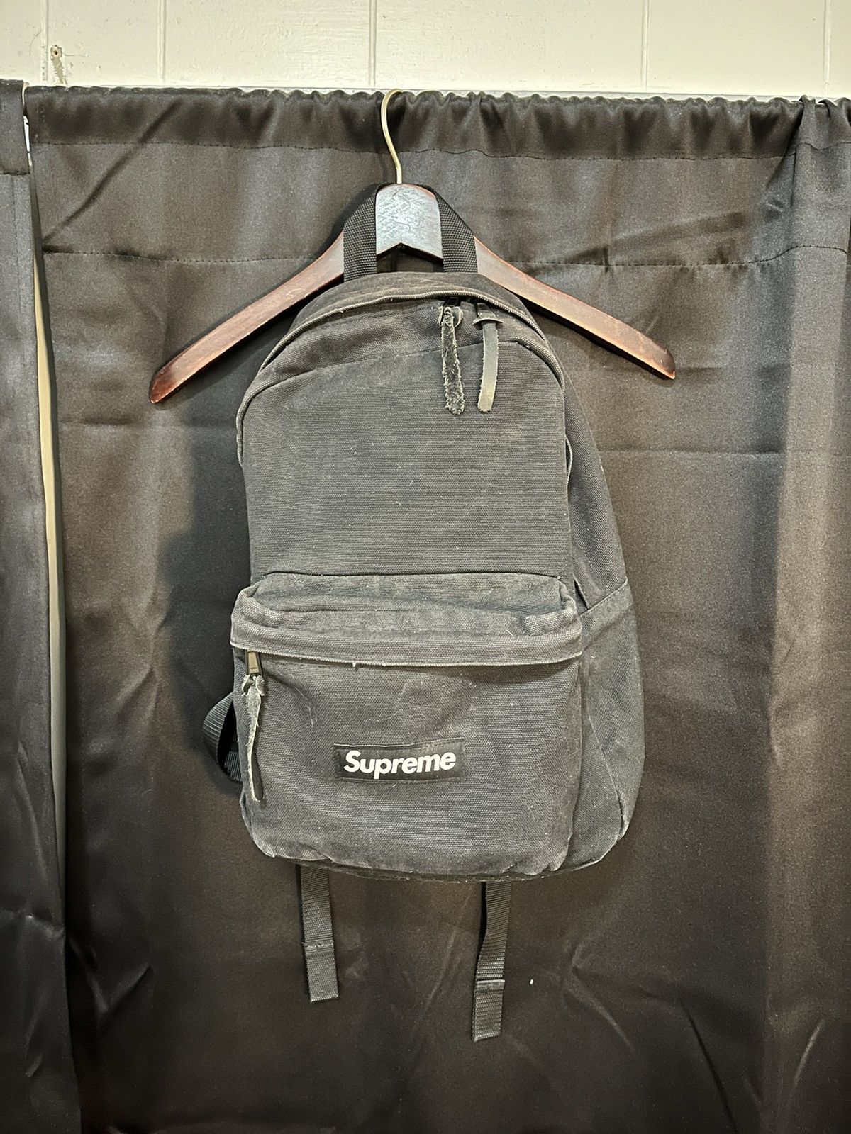 Supreme Canvas Backpack Black [FW20]
