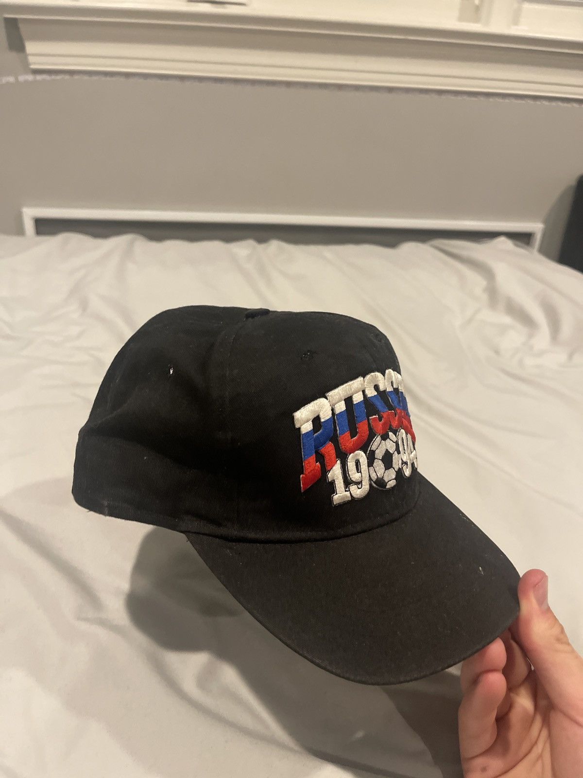 Vintage Vintage Russia 1994 soccer hat Size ONE SIZE - 4 Thumbnail