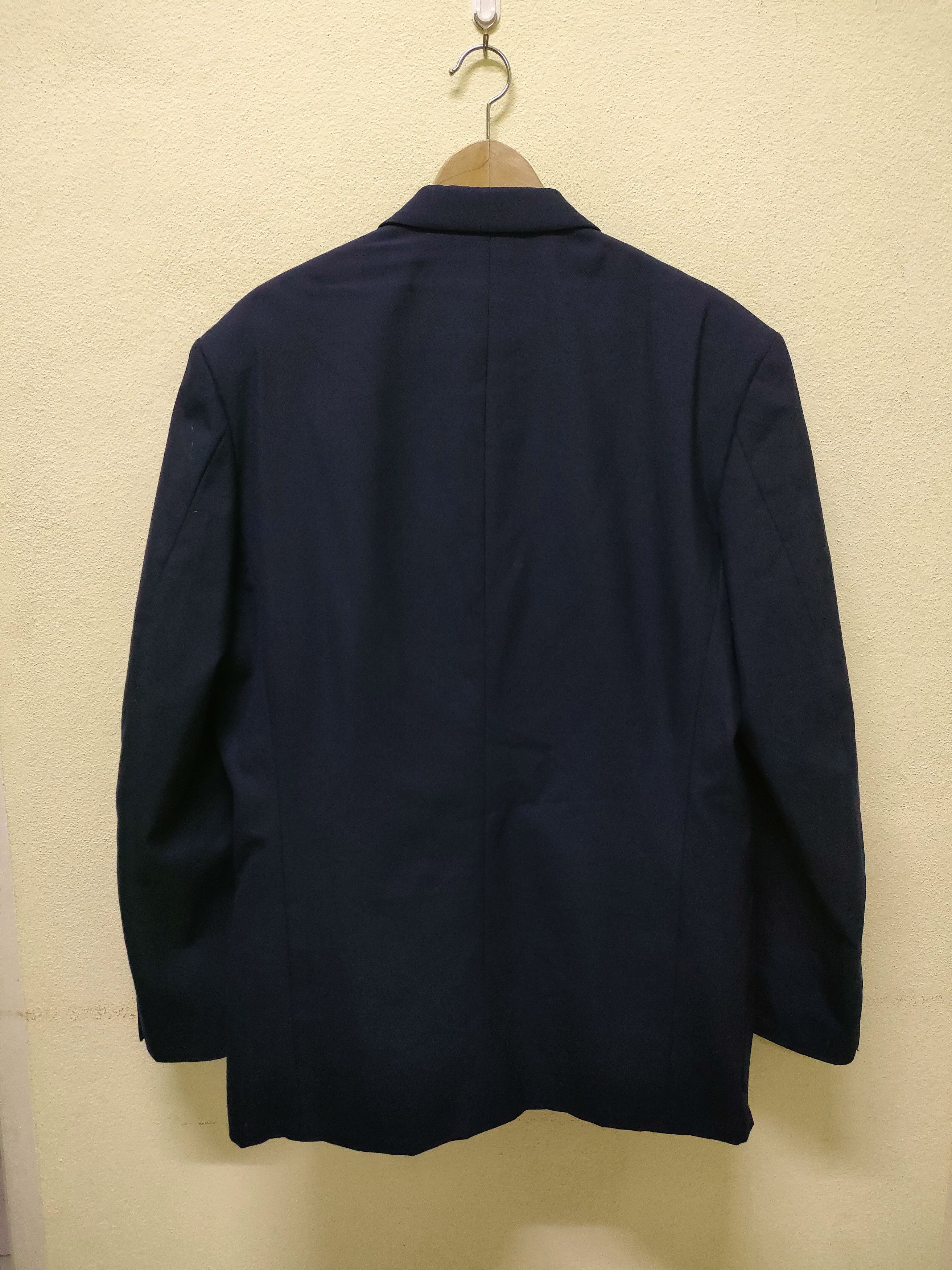 Vintage Heat Designer Yohji Yamamoto Double Face Blazer Jacket Size 42R - 2 Thumbnail