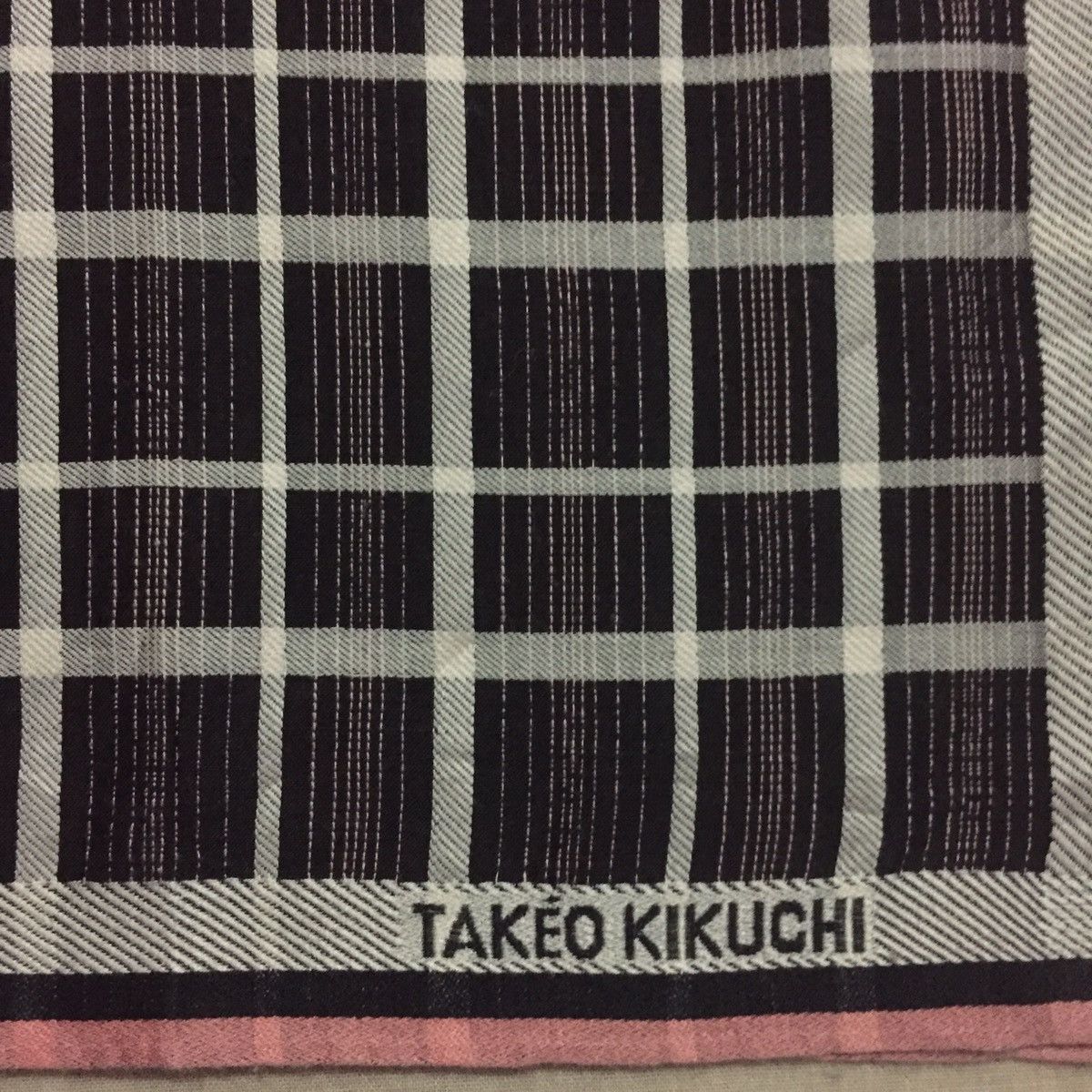 Japanese Brand Takeo Kikuchi Handkerchief Size ONE SIZE - 6 Thumbnail