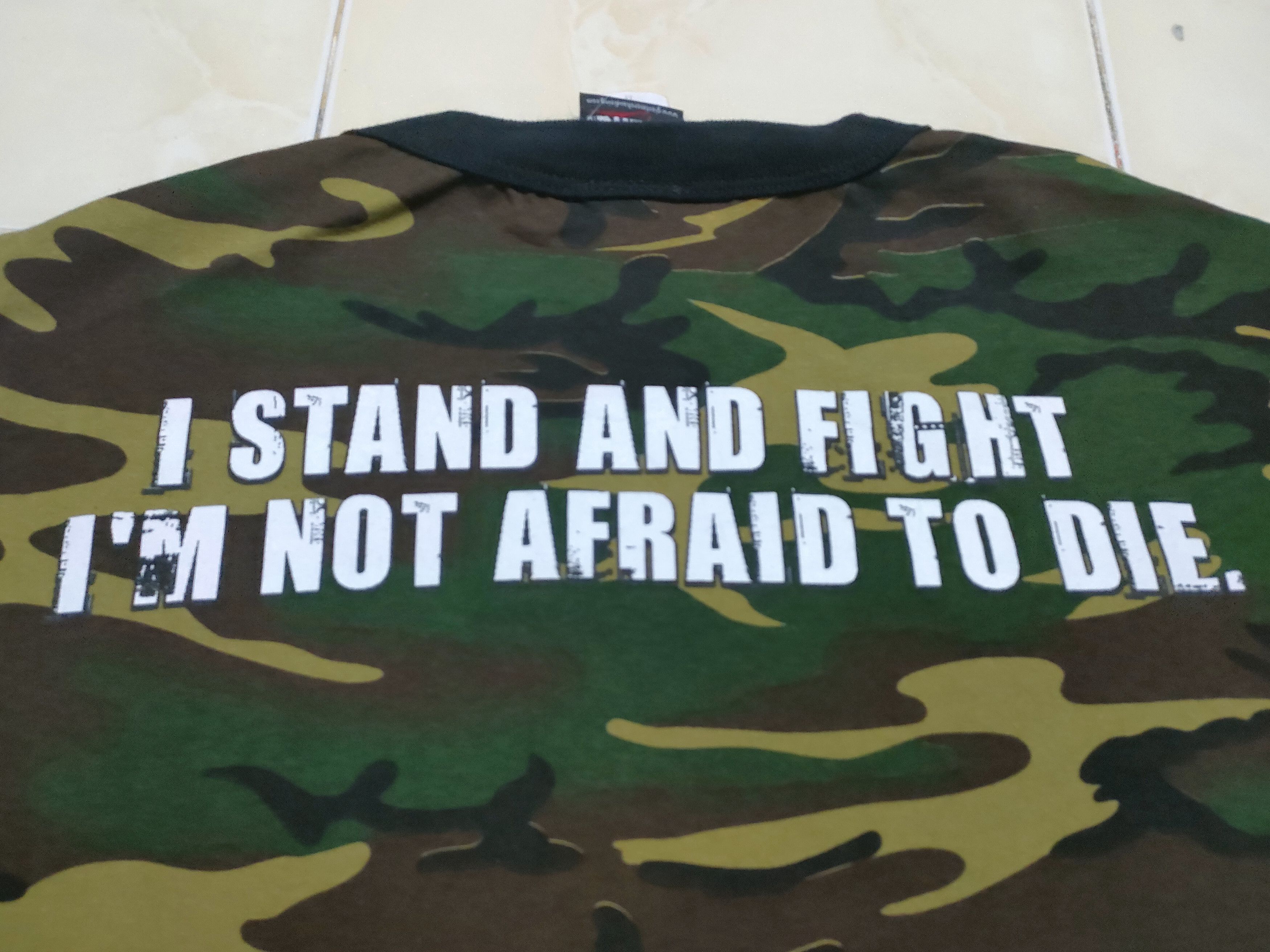 Band Tees × Vintage Vintage Disturbed Music Band Rock Camo Tees Size US M / EU 48-50 / 2 - 7 Thumbnail