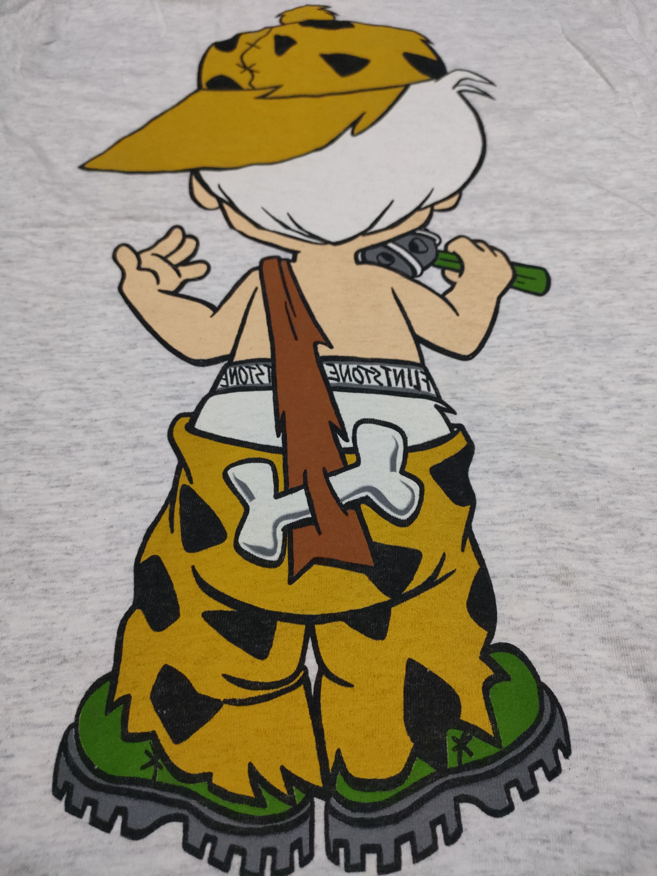 Cartoon Network Vintage Flintstones Anime Cartoon Movie Tees Size US M / EU 48-50 / 2 - 7 Thumbnail