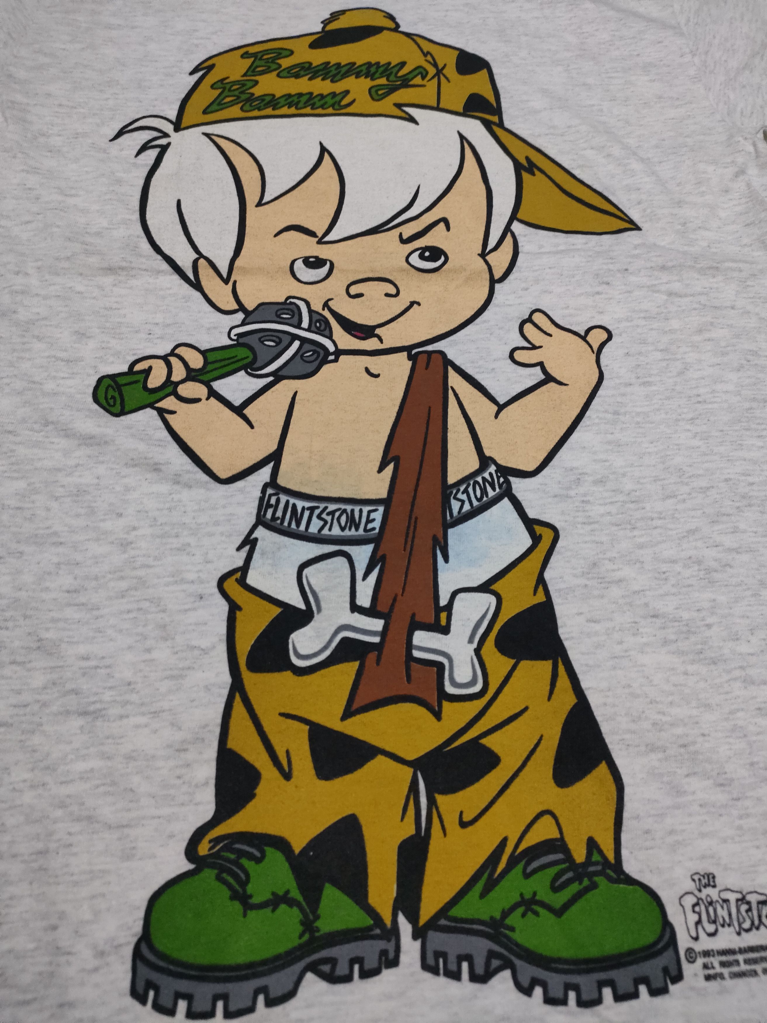Cartoon Network Vintage Flintstones Anime Cartoon Movie Tees Size US M / EU 48-50 / 2 - 5 Thumbnail