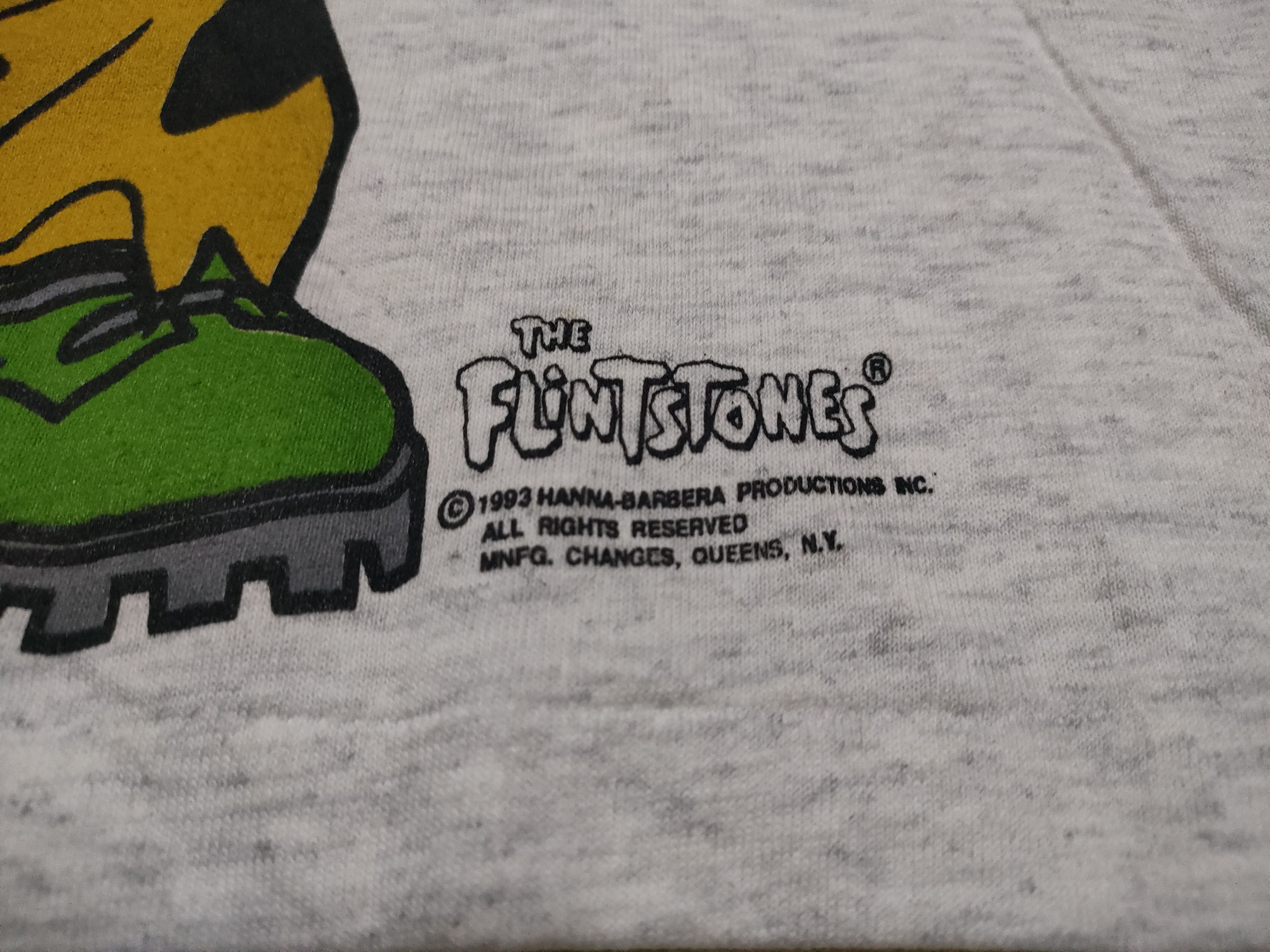 Cartoon Network Vintage Flintstones Anime Cartoon Movie Tees Size US M / EU 48-50 / 2 - 4 Thumbnail