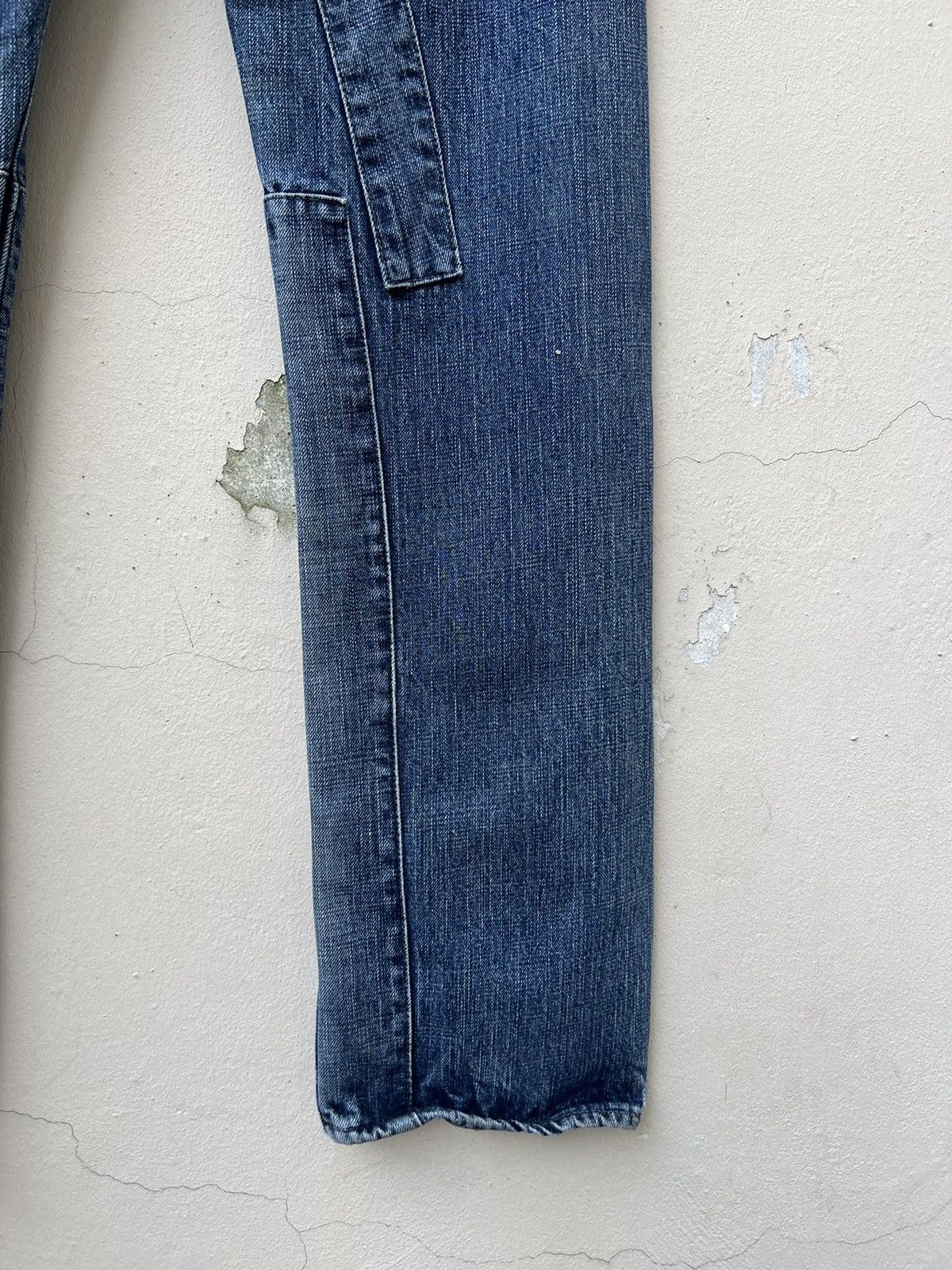 Full Count & Co. Vintage Full Count Japan Patchwork Denim Jeans Size US 31 - 15 Thumbnail
