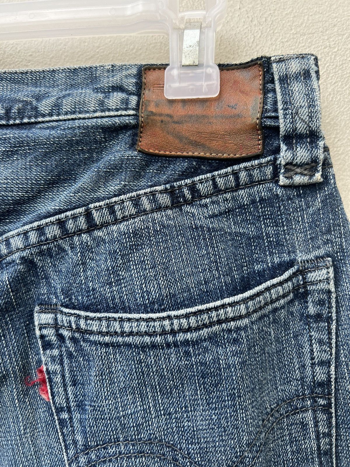 Full Count & Co. Vintage Full Count Japan Patchwork Denim Jeans Size US 31 - 14 Thumbnail