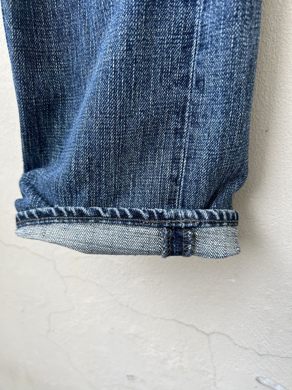 Full Count & Co. Vintage Full Count Japan Patchwork Denim Jeans Size US 31 - 9 Thumbnail