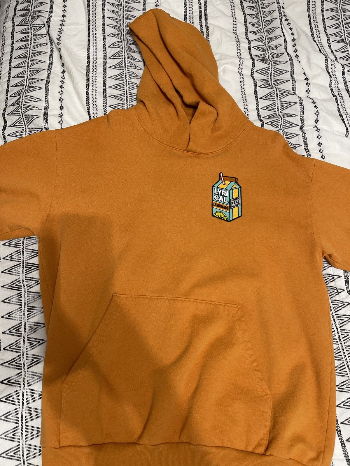 Lyrical Lemonade Lyrical Lemonade Summer 2020 Drop Orange Hoodie | Grailed