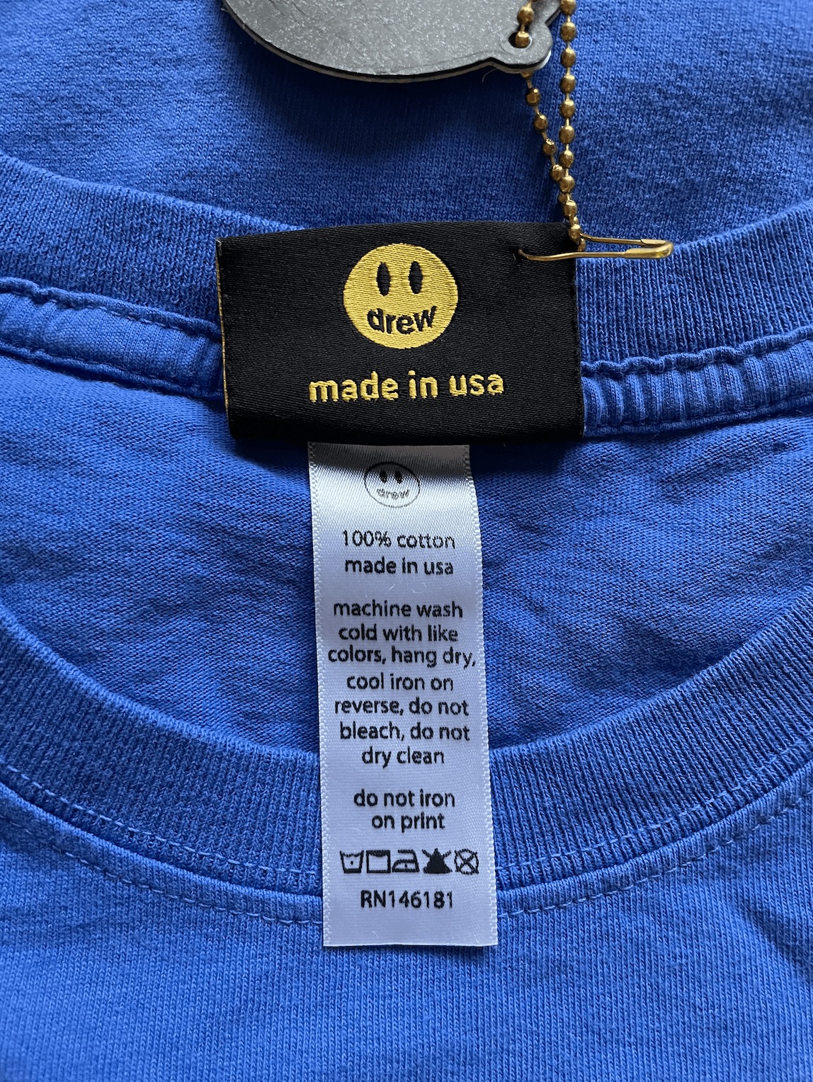 Drew House Secret L/S Tee Size US L / EU 52-54 / 3 - 3 Thumbnail